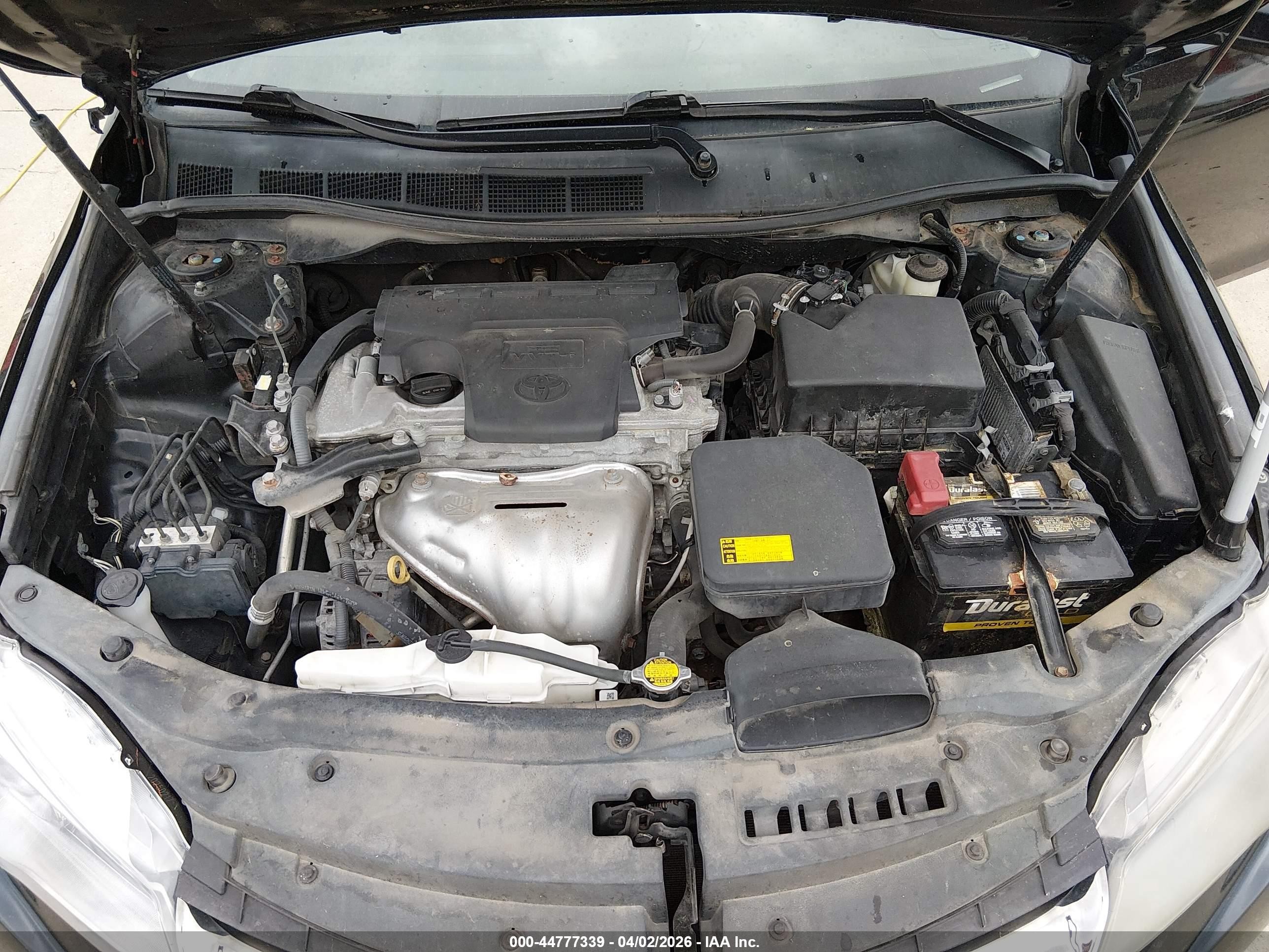 2015 Toyota Camry Se Черный vin: 4T1BF1FKXFU936002