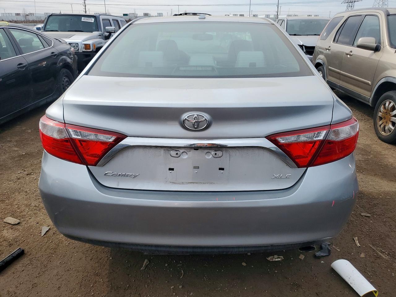 2015 Toyota Camry Xle Silver vin: 4T1BF1FKXFU936159