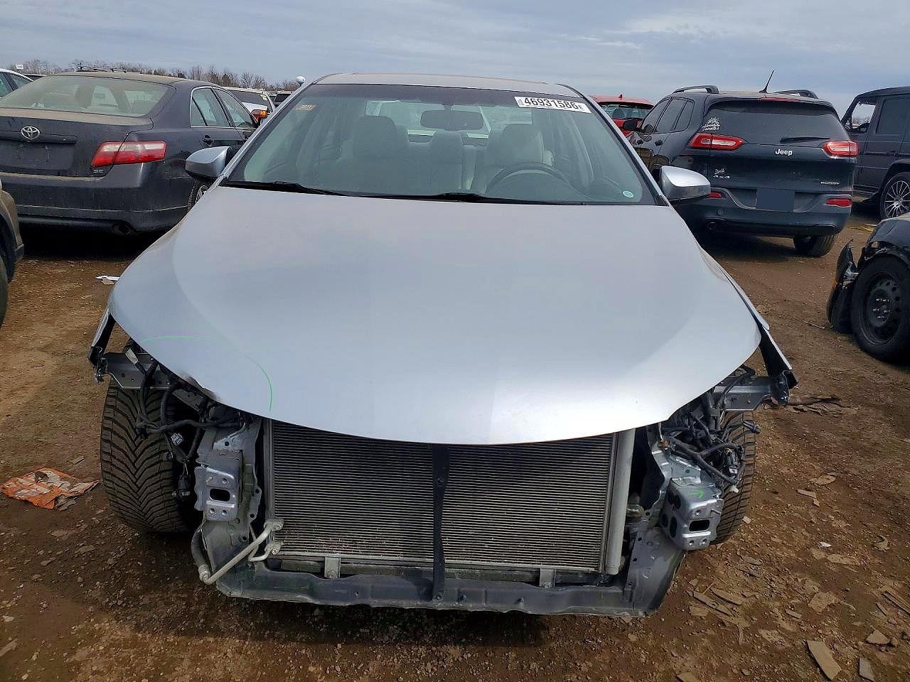 2015 Toyota Camry Xle Silver vin: 4T1BF1FKXFU936159