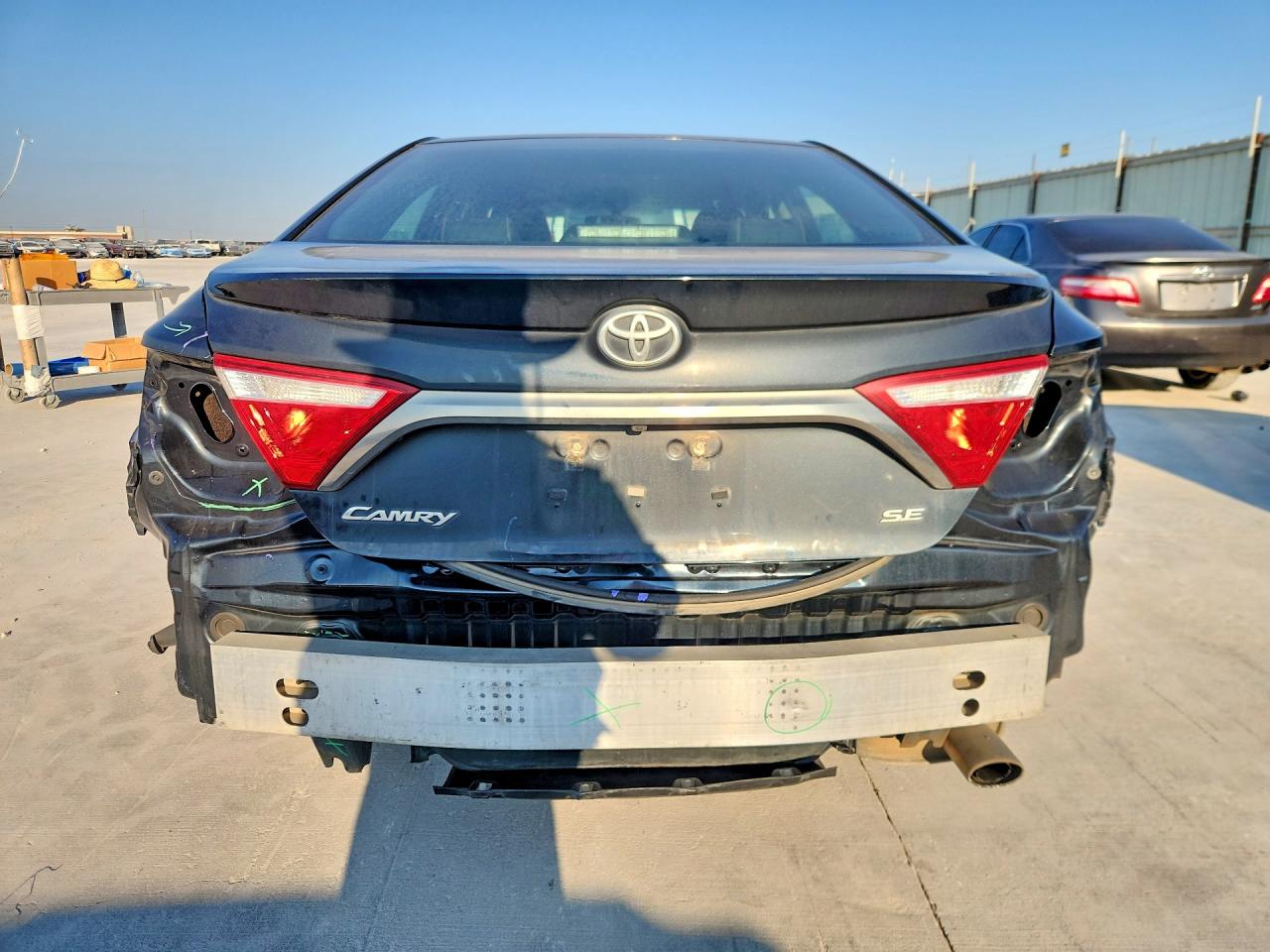 2015 Toyota Camry Se Black vin: 4T1BF1FKXFU941202
