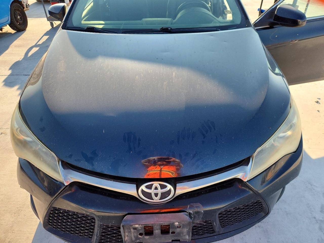 2015 Toyota Camry Se Black vin: 4T1BF1FKXFU941202