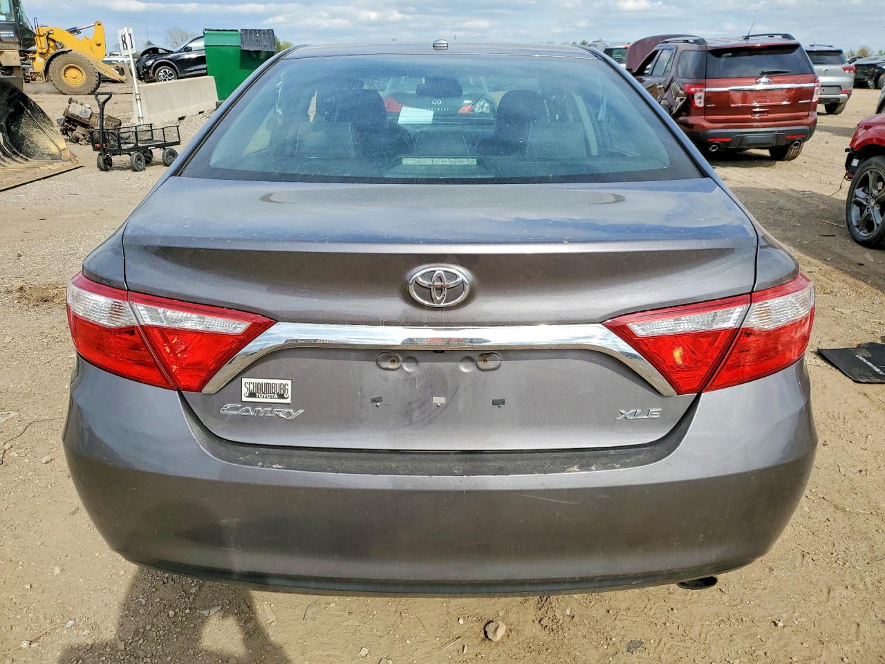 2015 Toyota Camry Xle Gray vin: 4T1BF1FKXFU951938