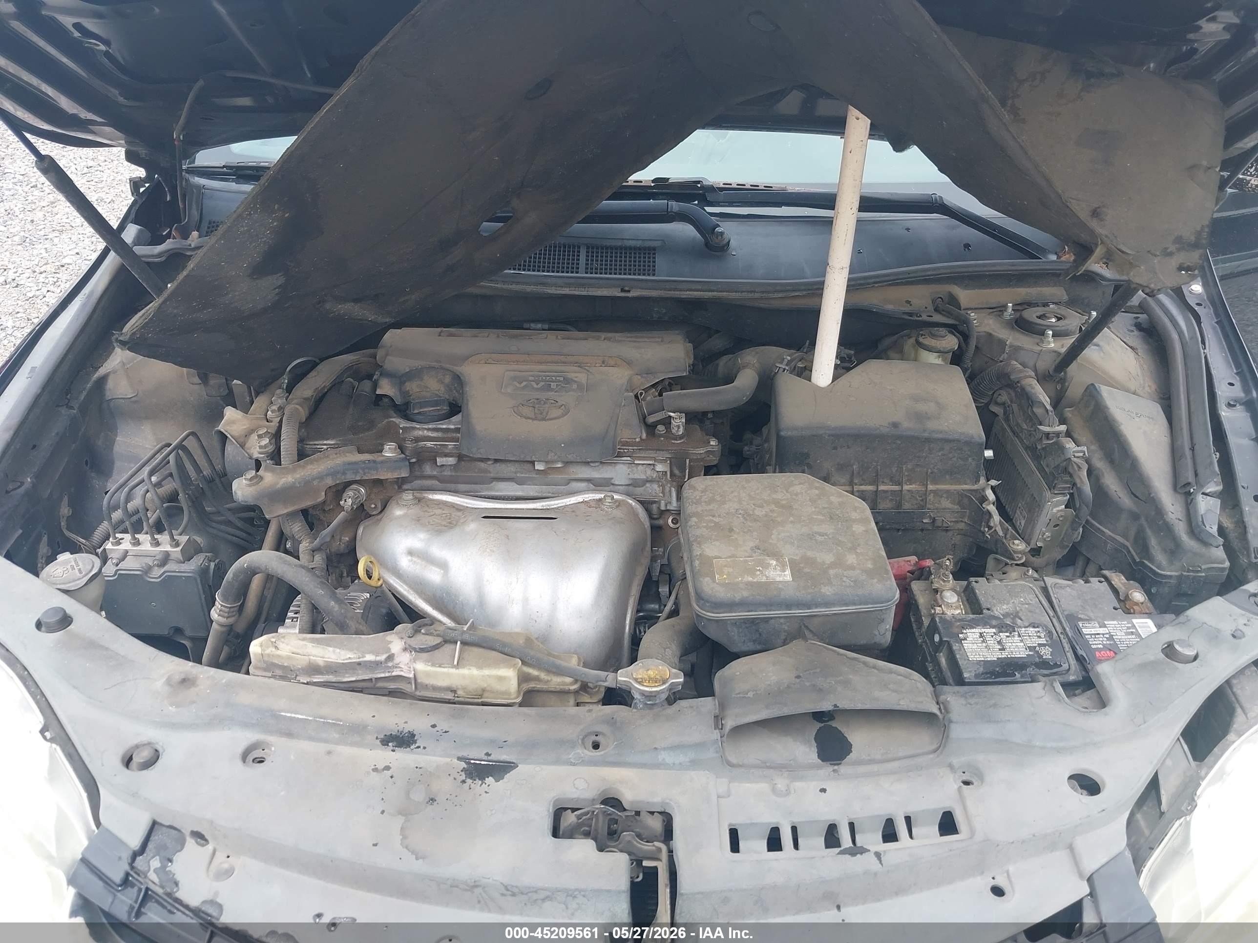 2015 Toyota Camry Se Черный vin: 4T1BF1FKXFU981554