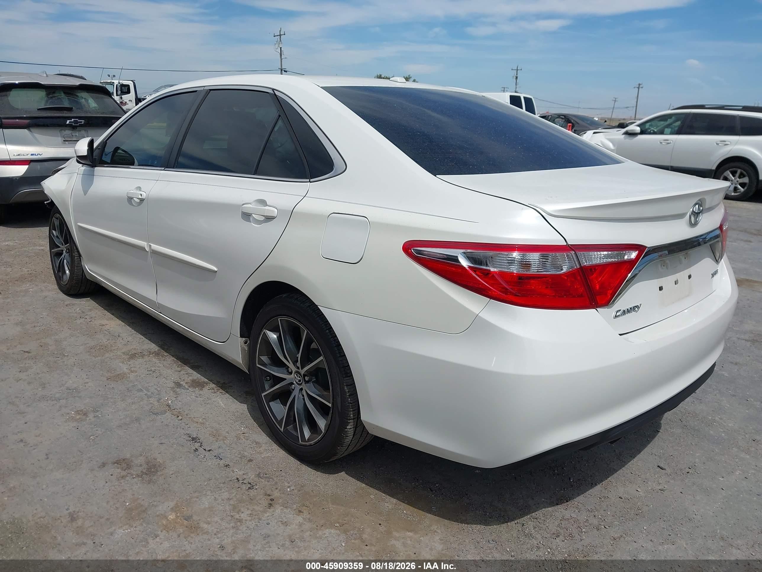 2017 Toyota Camry Xse White vin: 4T1BF1FKXHU368756
