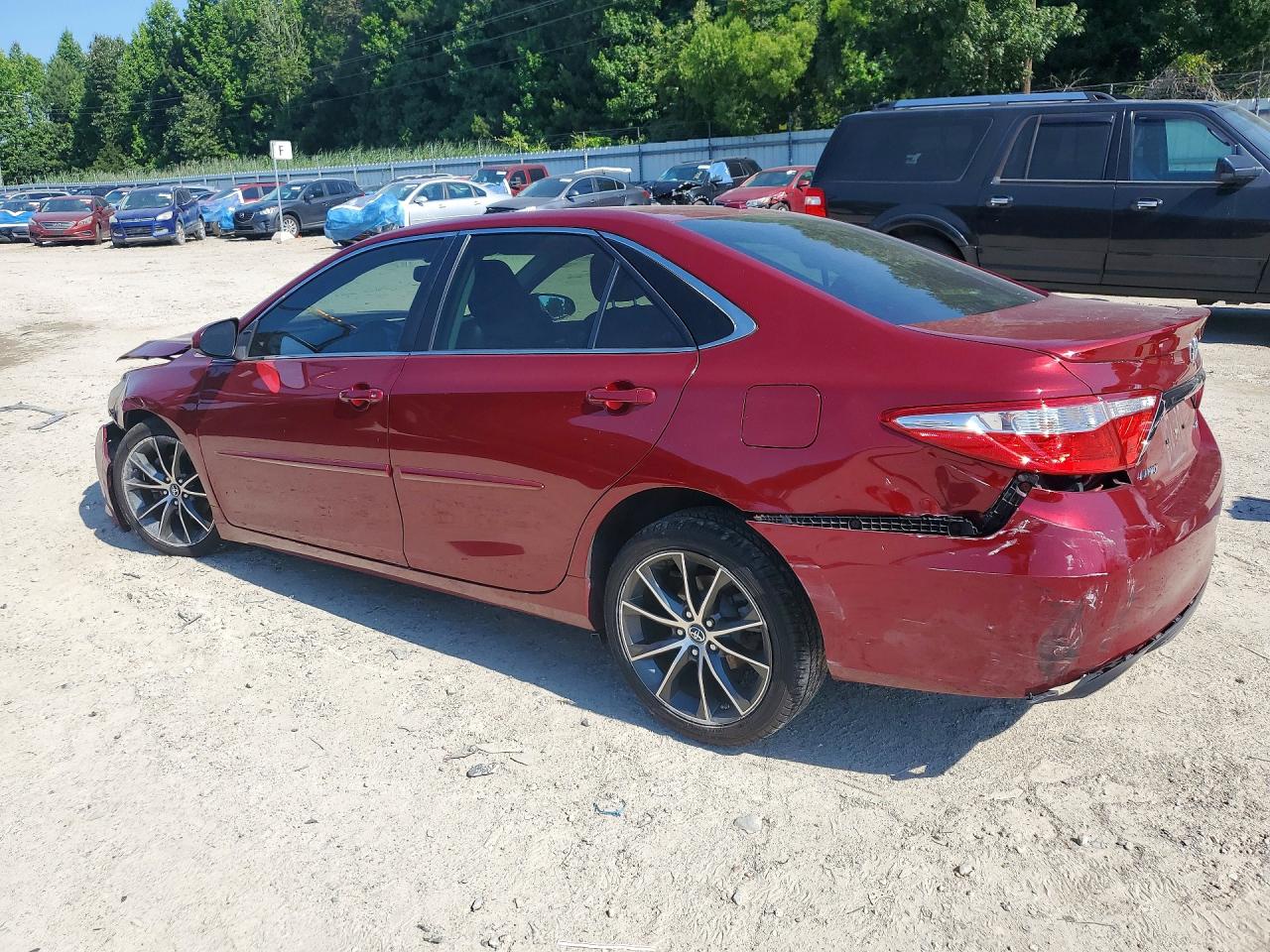 2017 Toyota Camry Xse Burgundy vin: 4T1BF1FKXHU685338