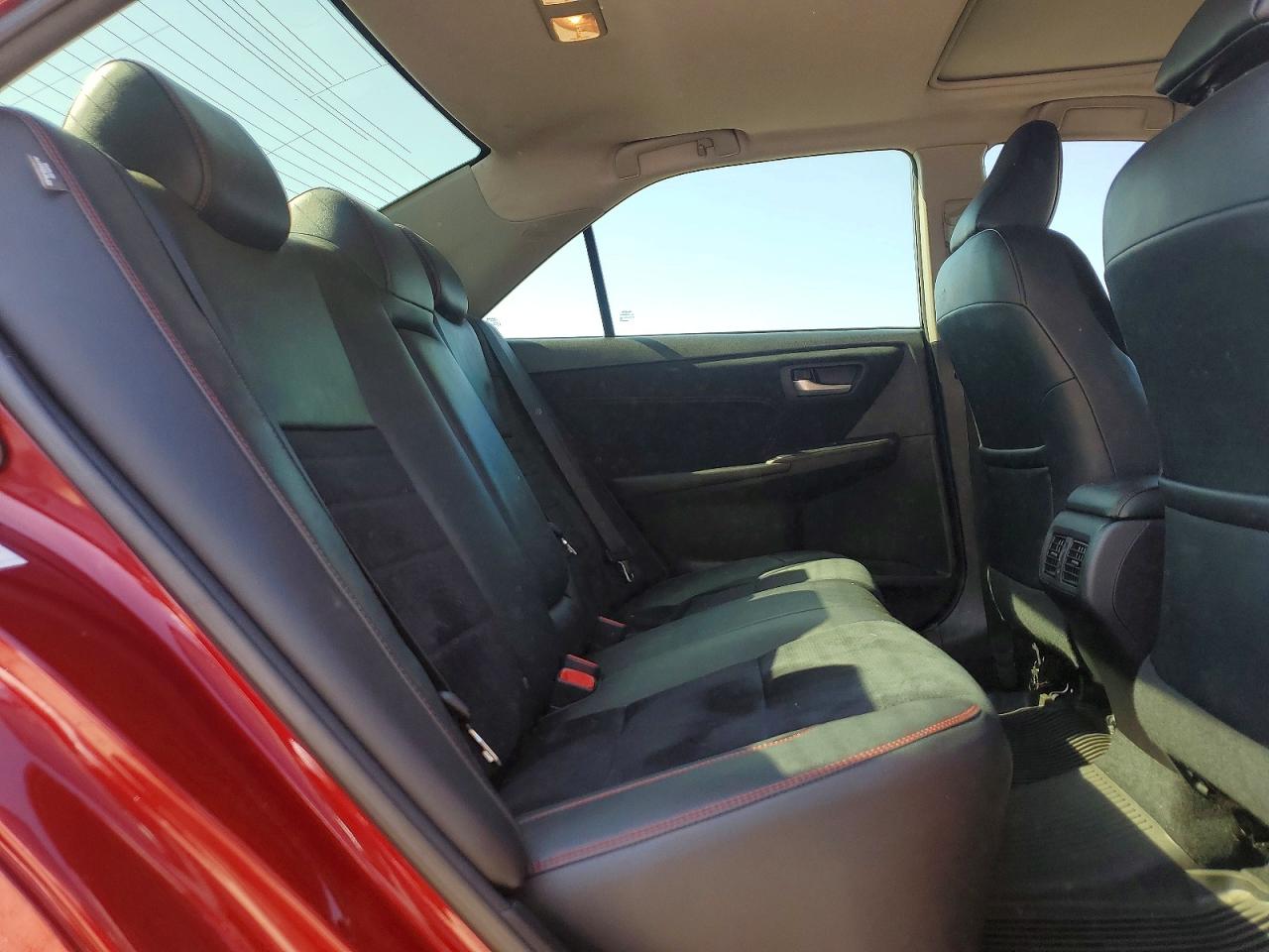 2017 Toyota Camry Xse Burgundy vin: 4T1BF1FKXHU685338