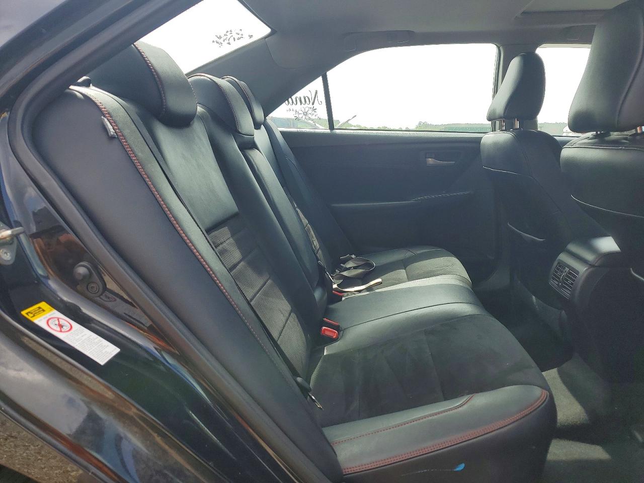 2017 Toyota Camry Xse Black vin: 4T1BF1FKXHU699711
