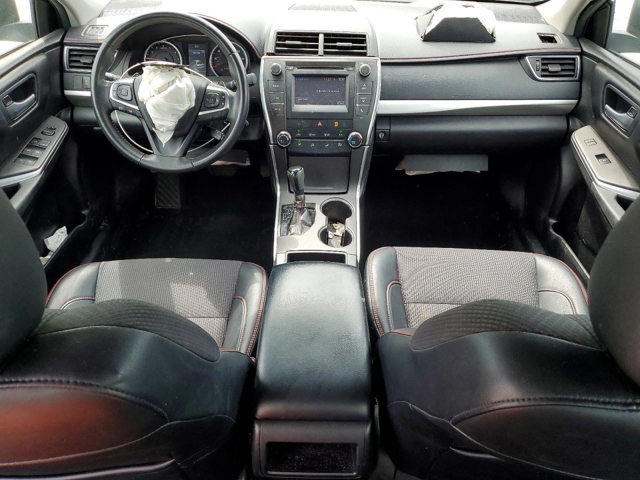 2017 Toyota Camry Se Black vin: 4T1BF1FKXHU736627