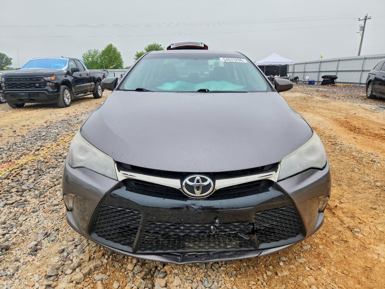 2017 Toyota Camry Se Серый vin: 4T1BF1FKXHU757221
