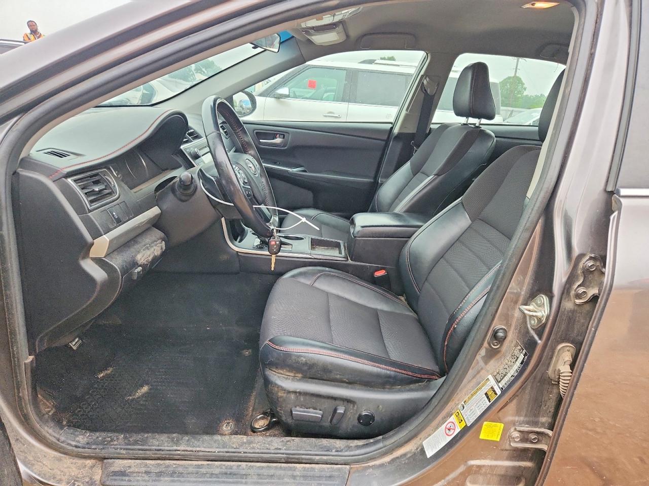 2017 Toyota Camry Se Серый vin: 4T1BF1FKXHU757221