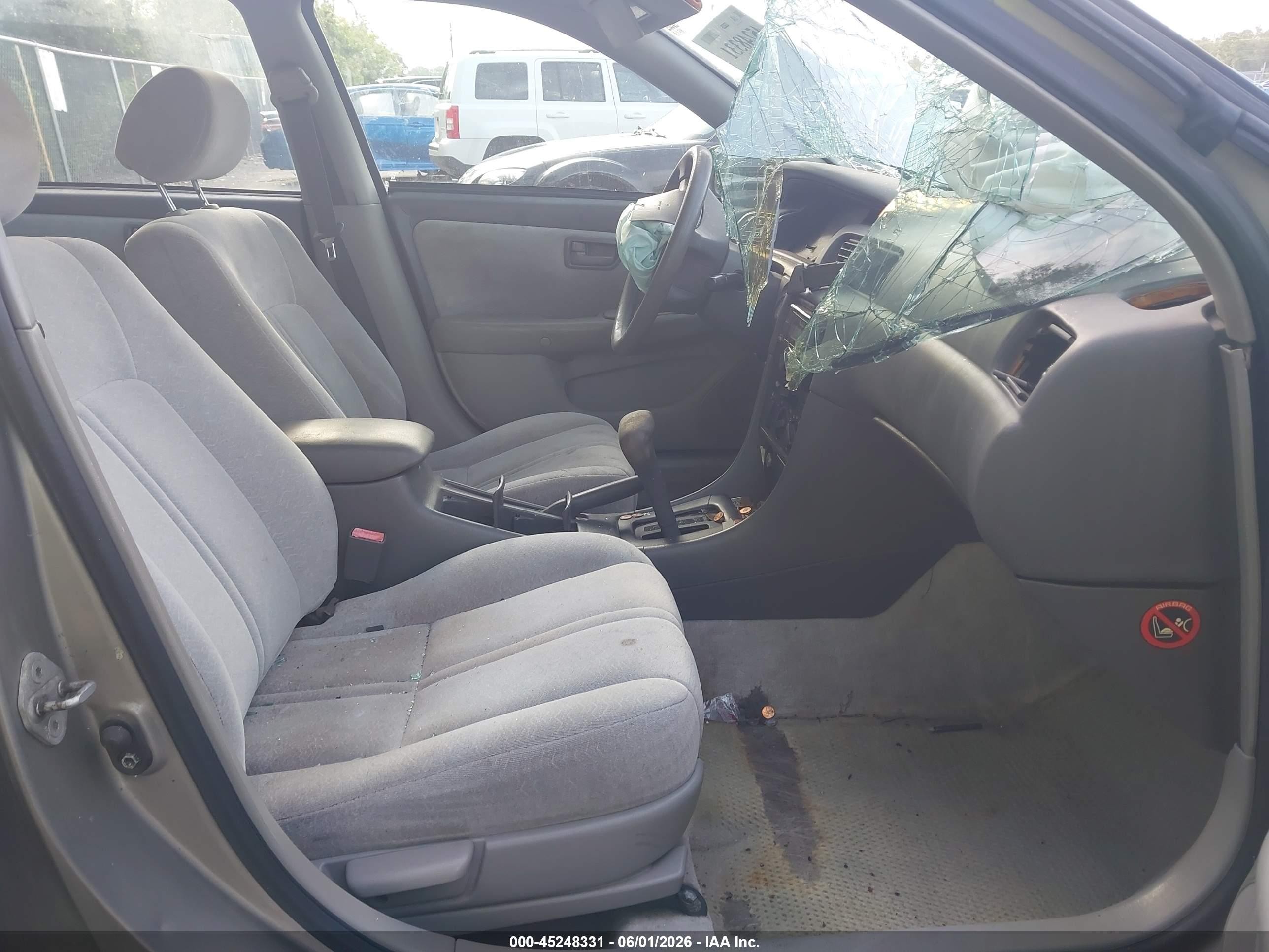 1997 Toyota Camry Le V6 Silver vin: 4T1BF22K0VU001243