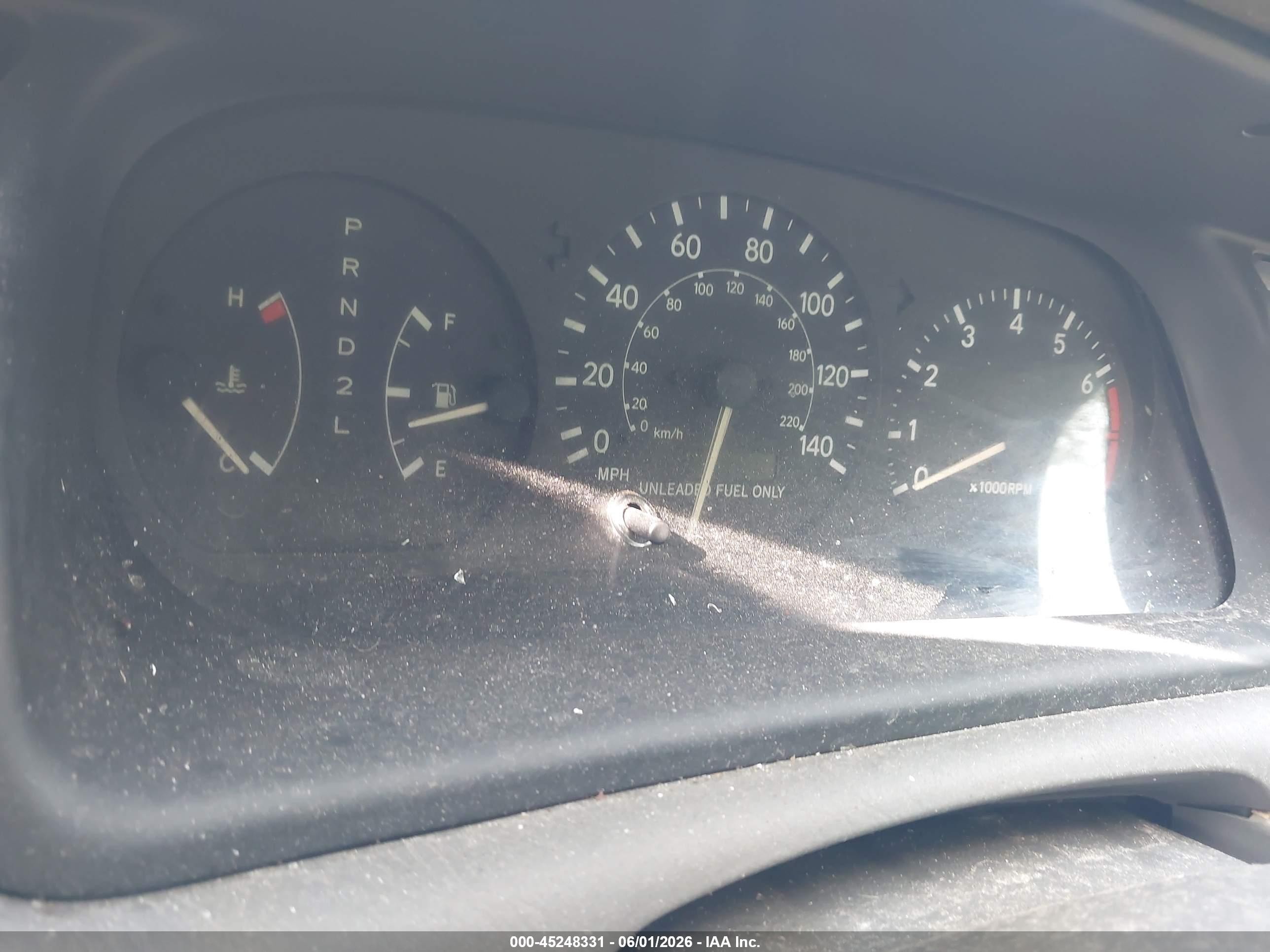 1997 Toyota Camry Le V6 Silver vin: 4T1BF22K0VU001243