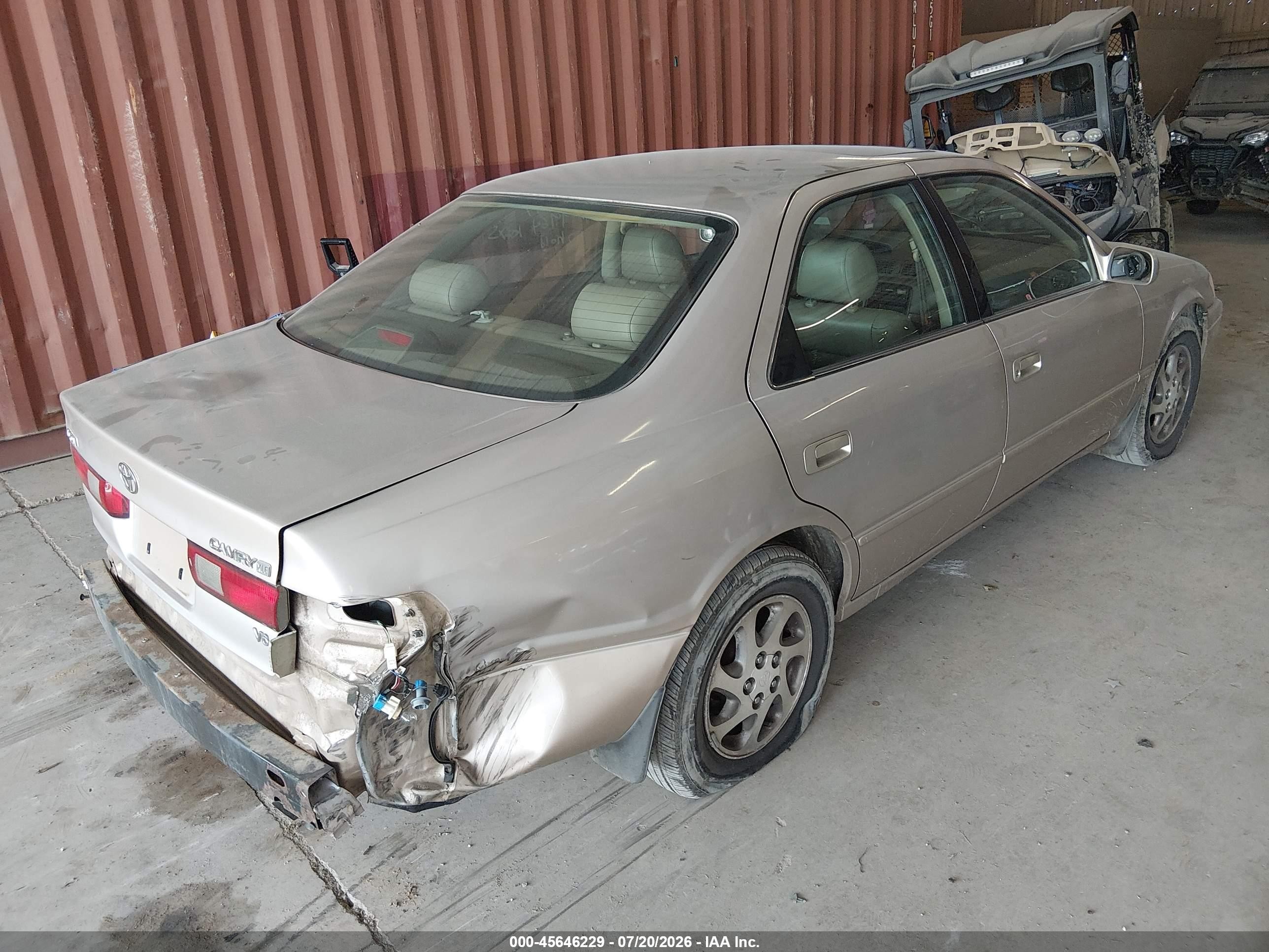 1997 Toyota Camry Xle V6 Silver vin: 4T1BF22K0VU029964