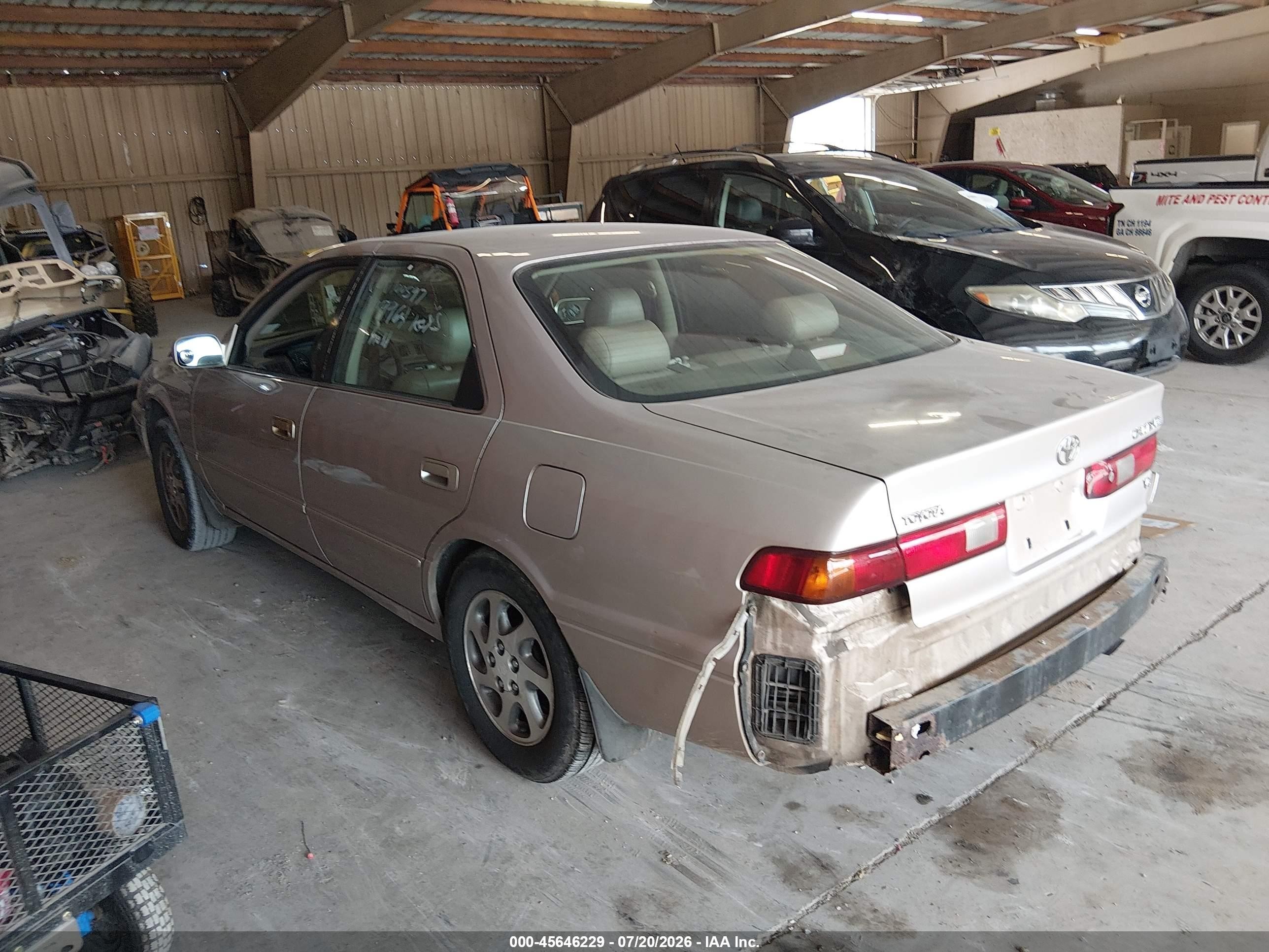1997 Toyota Camry Xle V6 Silver vin: 4T1BF22K0VU029964