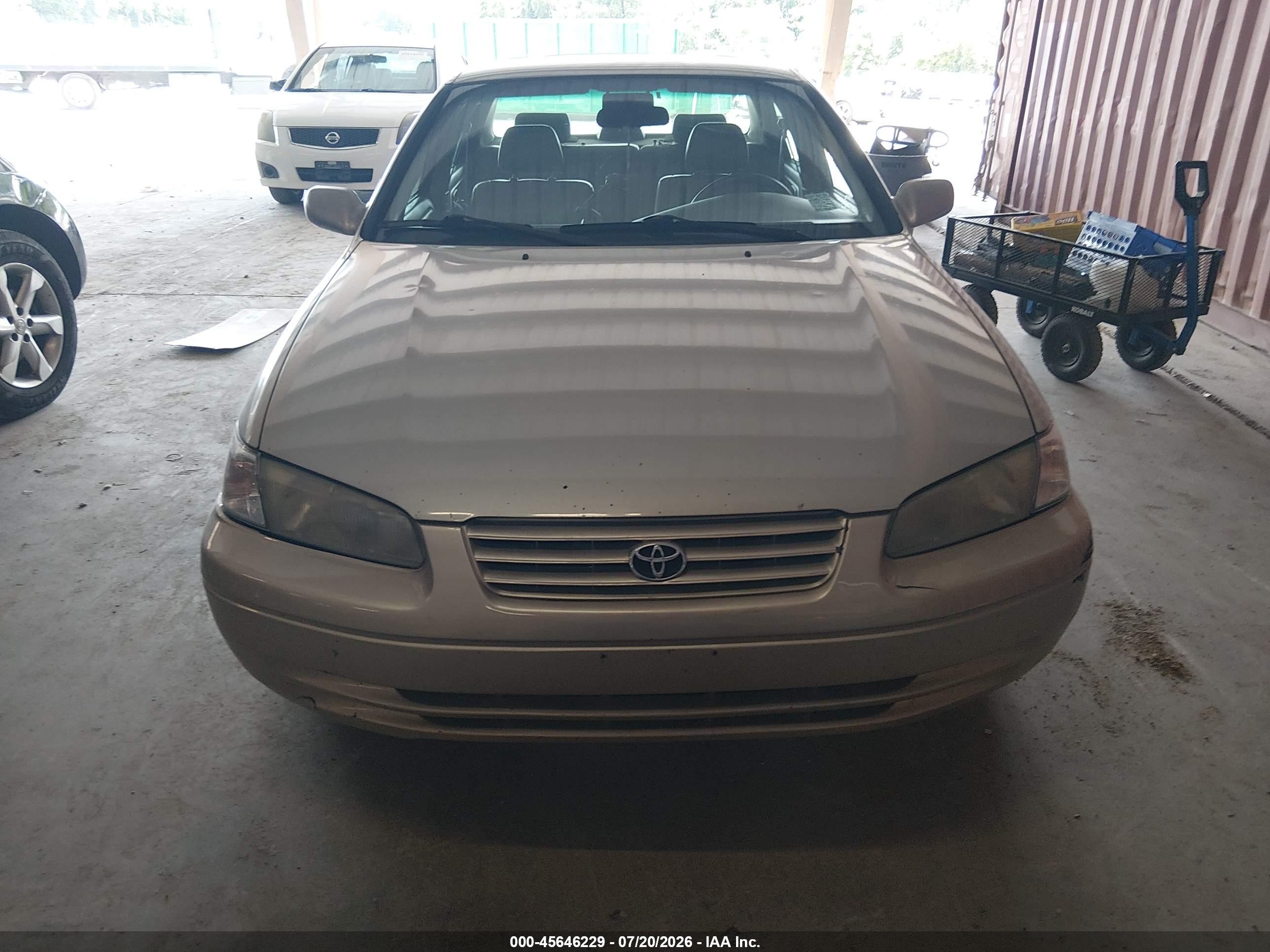 1997 Toyota Camry Xle V6 Silver vin: 4T1BF22K0VU029964