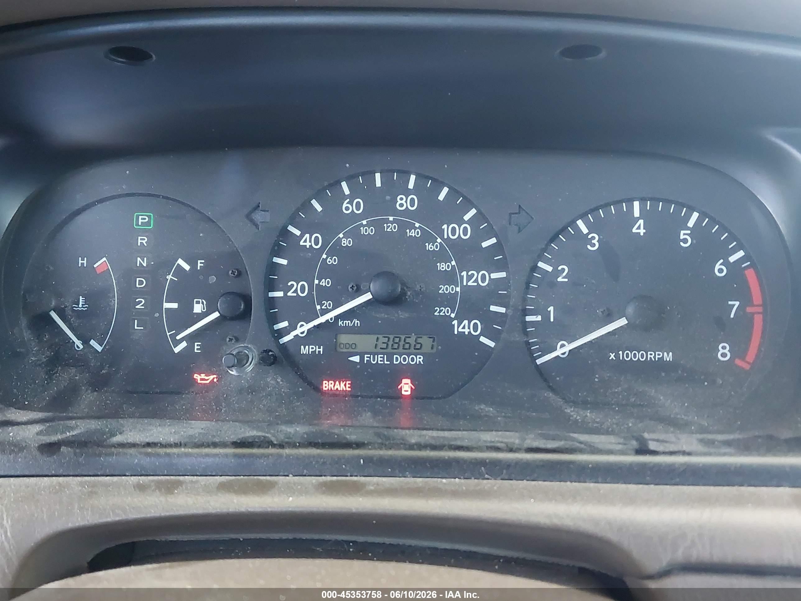2001 Toyota Camry Le V6 Burgundy vin: 4T1BF22K11U127637