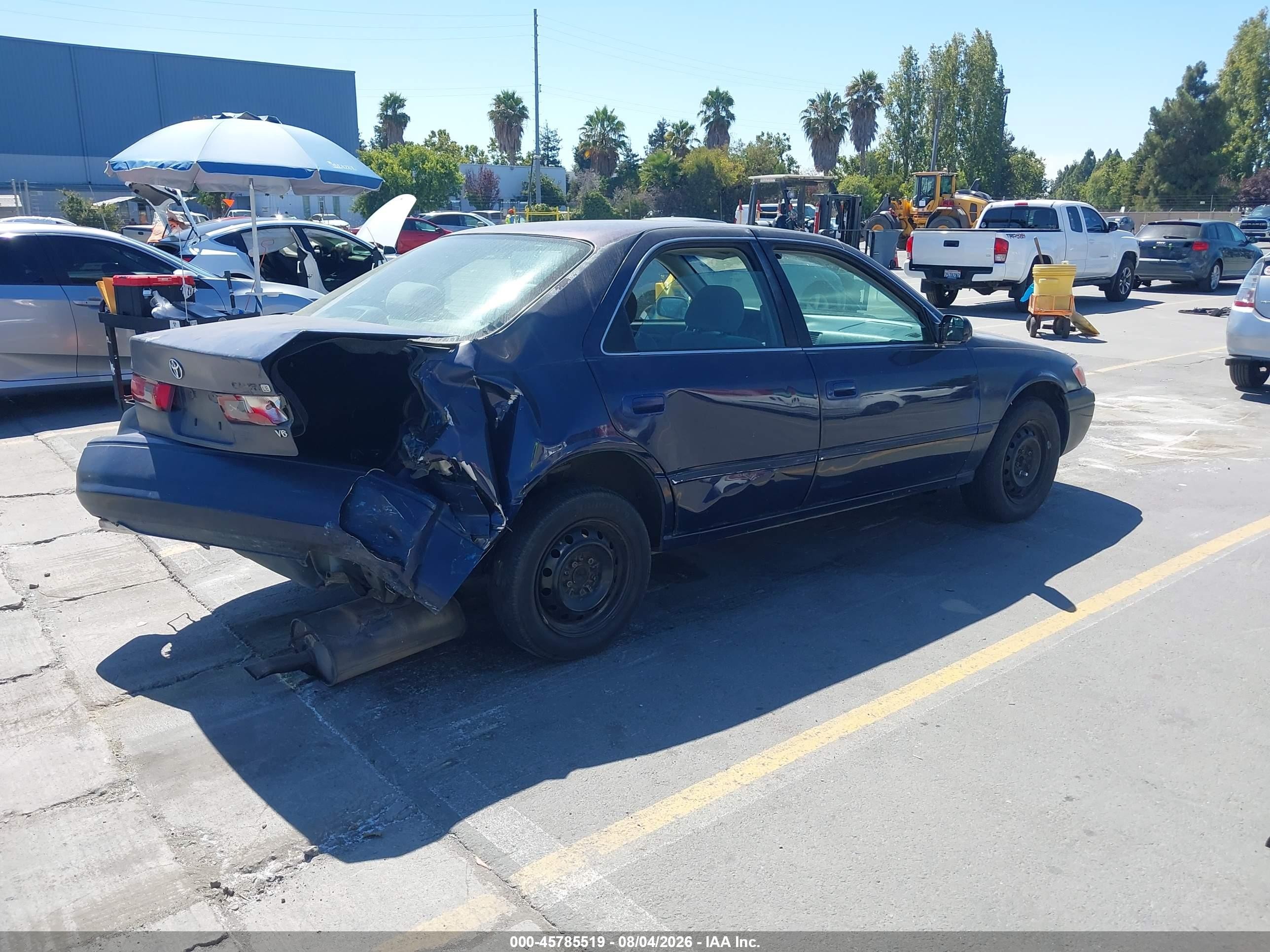 1997 Toyota Camry Le V6 Blue vin: 4T1BF22K3VU911680