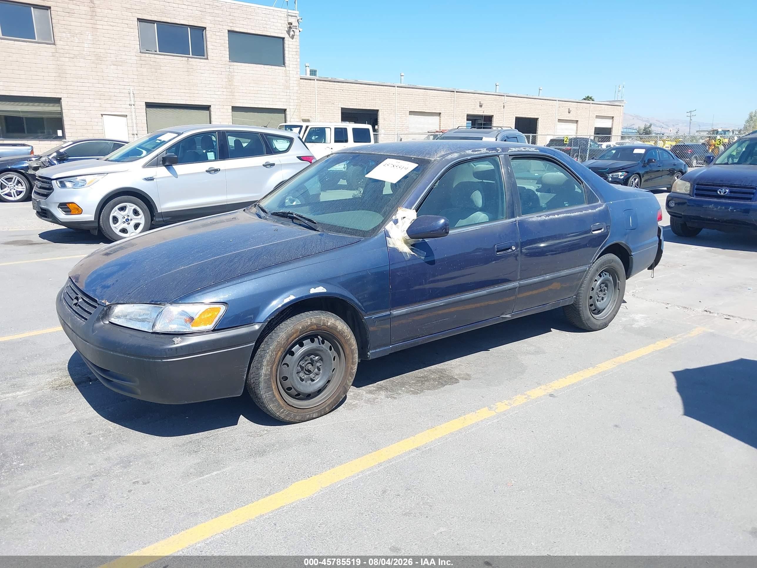1997 Toyota Camry Le V6 Blue vin: 4T1BF22K3VU911680
