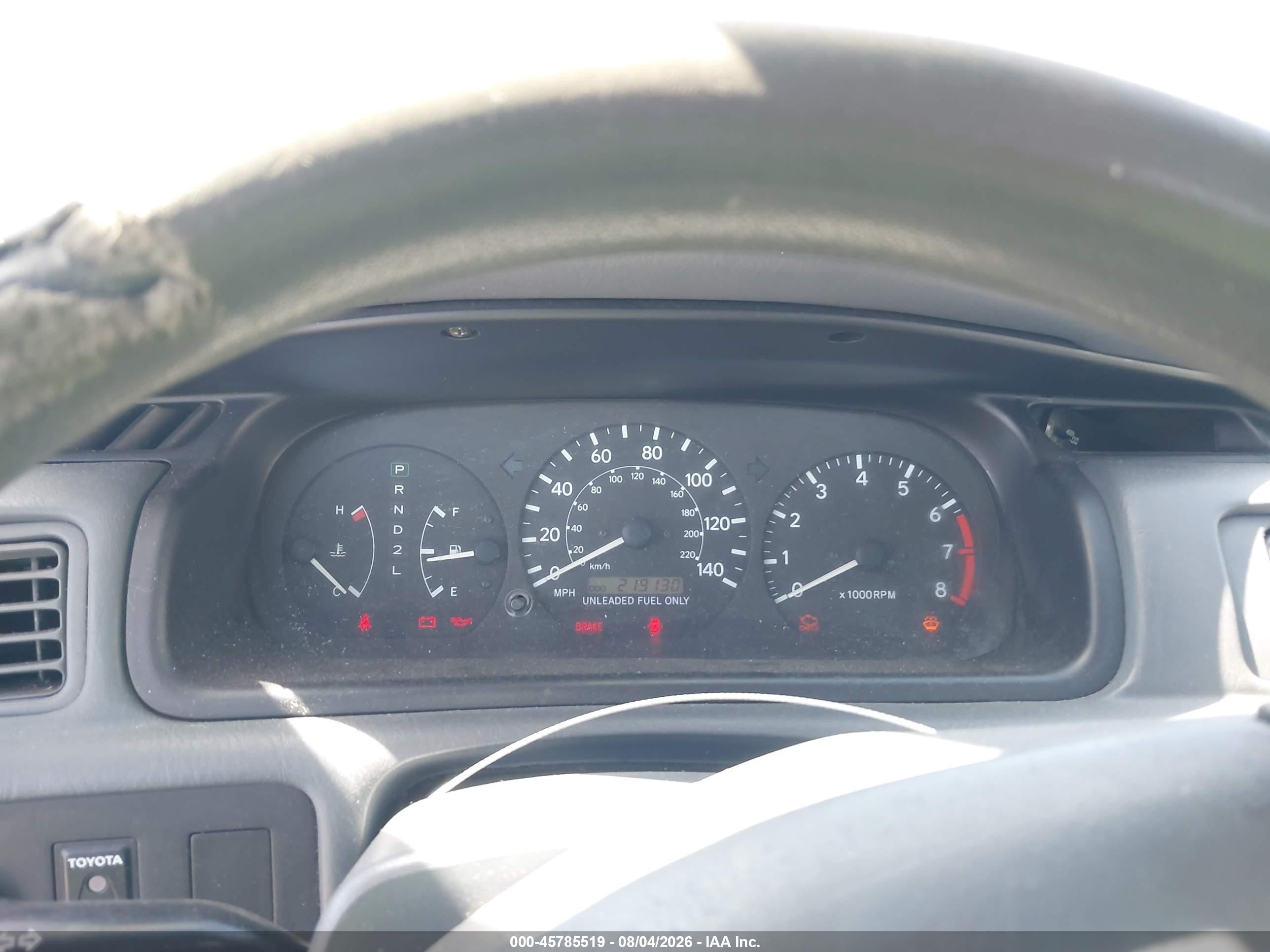 1997 Toyota Camry Le V6 Blue vin: 4T1BF22K3VU911680