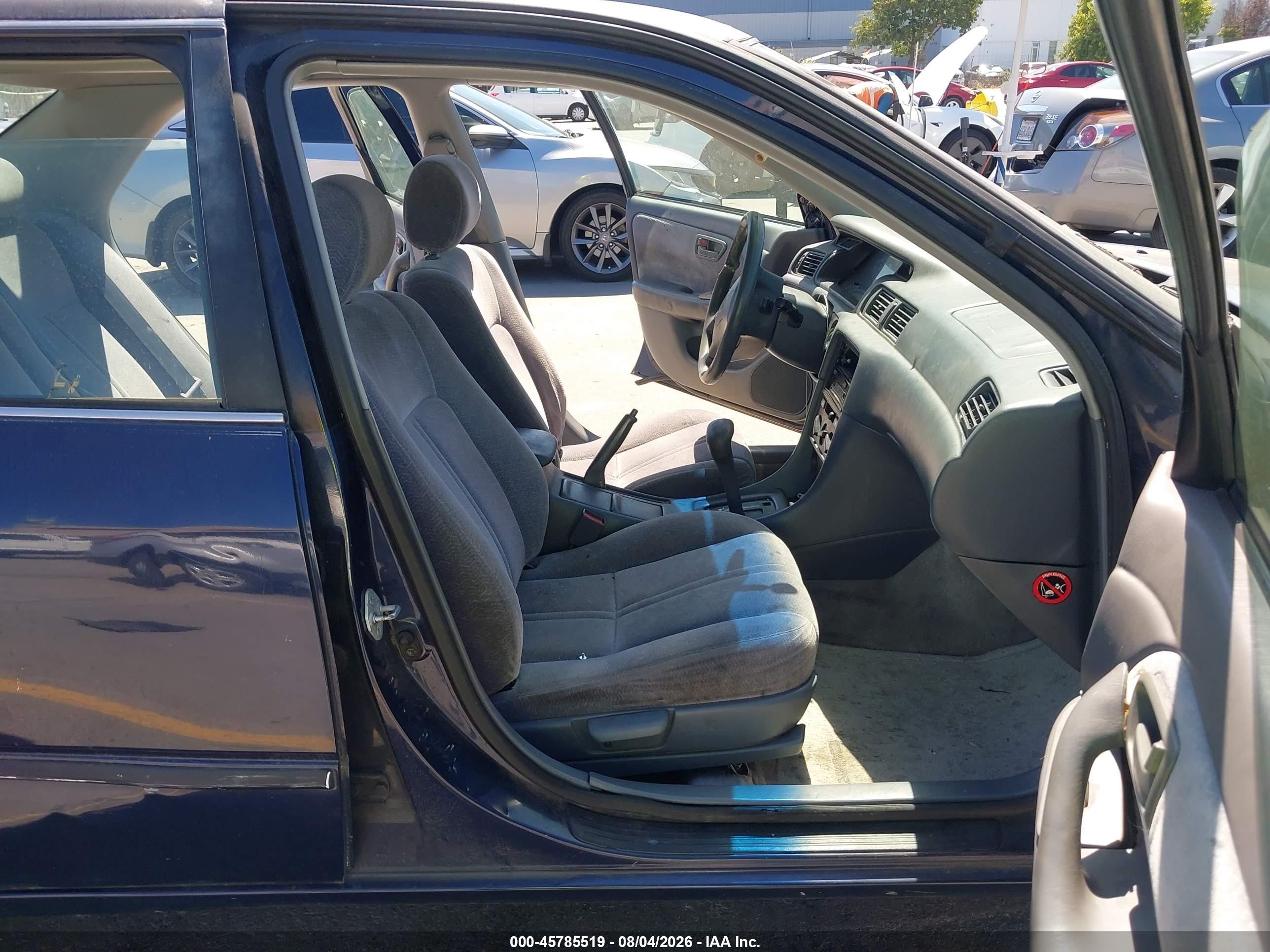 1997 Toyota Camry Le V6 Blue vin: 4T1BF22K3VU911680