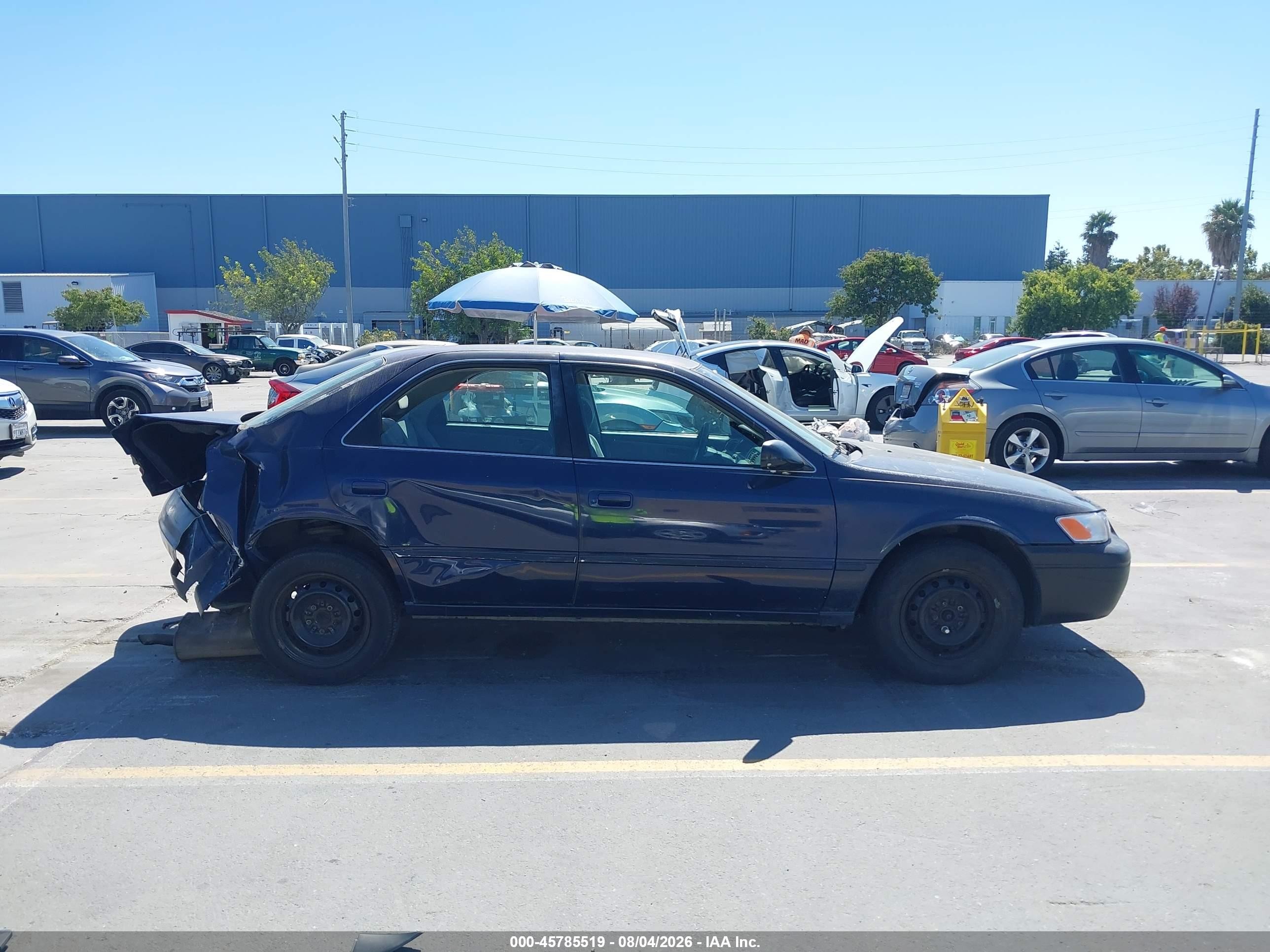 1997 Toyota Camry Le V6 Blue vin: 4T1BF22K3VU911680