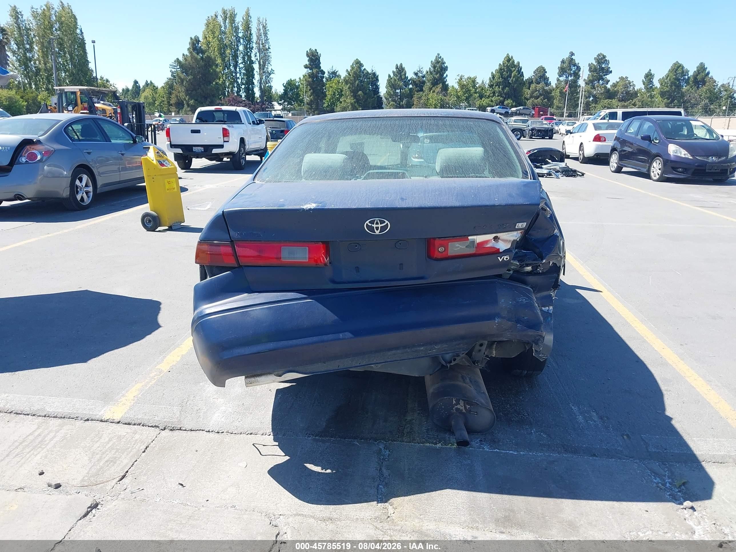 1997 Toyota Camry Le V6 Blue vin: 4T1BF22K3VU911680