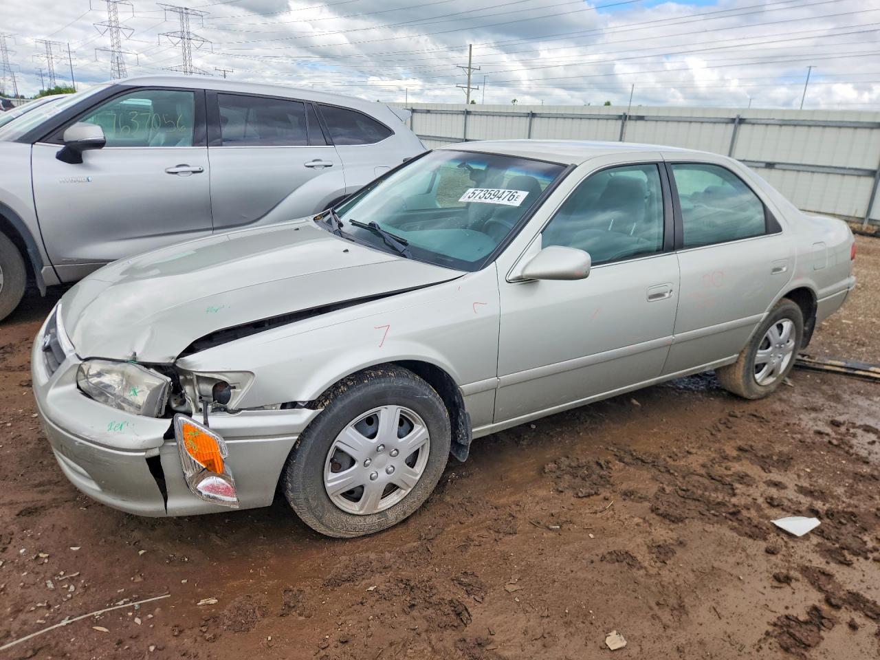 2000 Toyota Camry Le V6 Gray vin: 4T1BF22K3YU108159