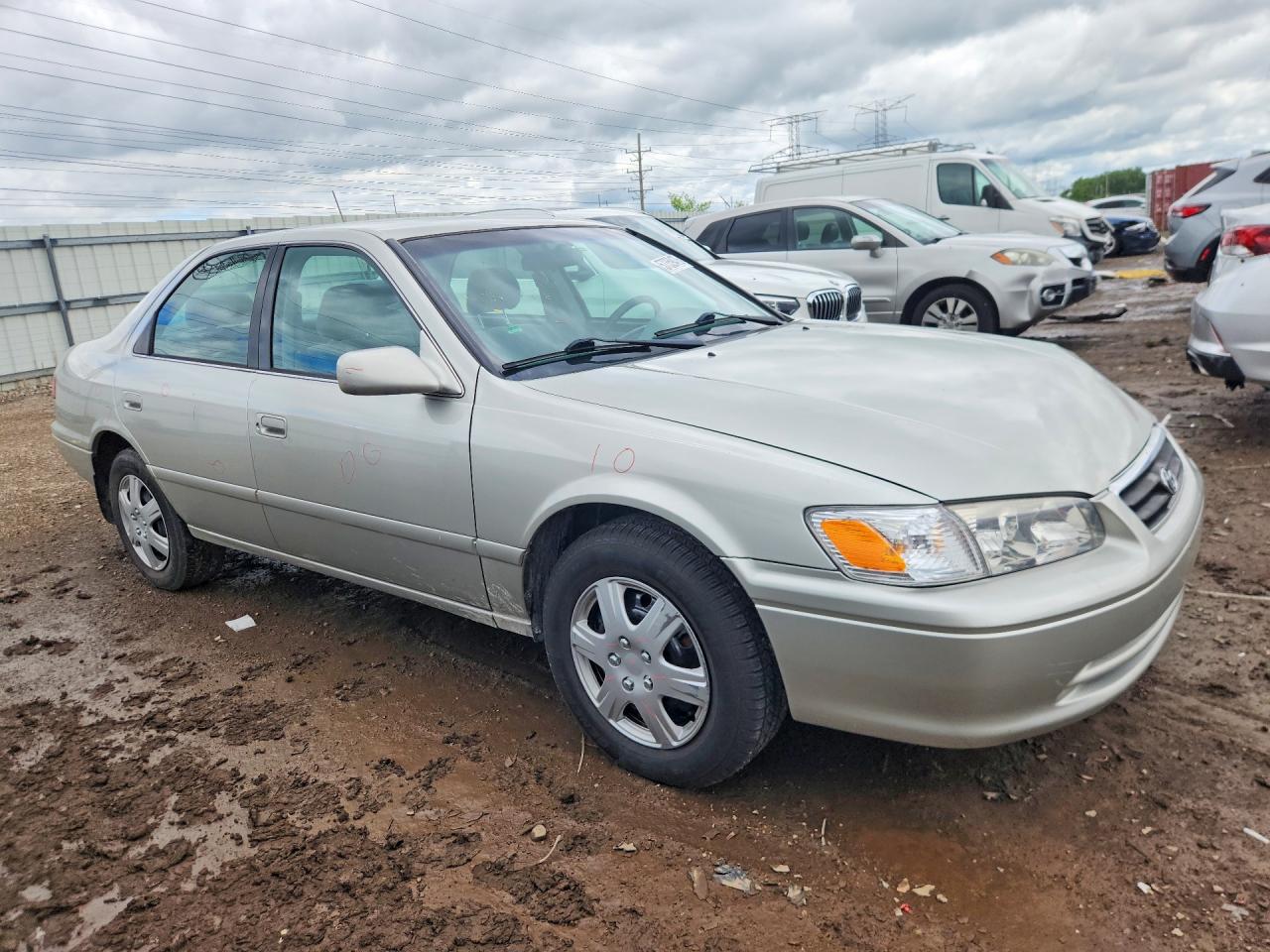 2000 Toyota Camry Le V6 Серый vin: 4T1BF22K3YU108159