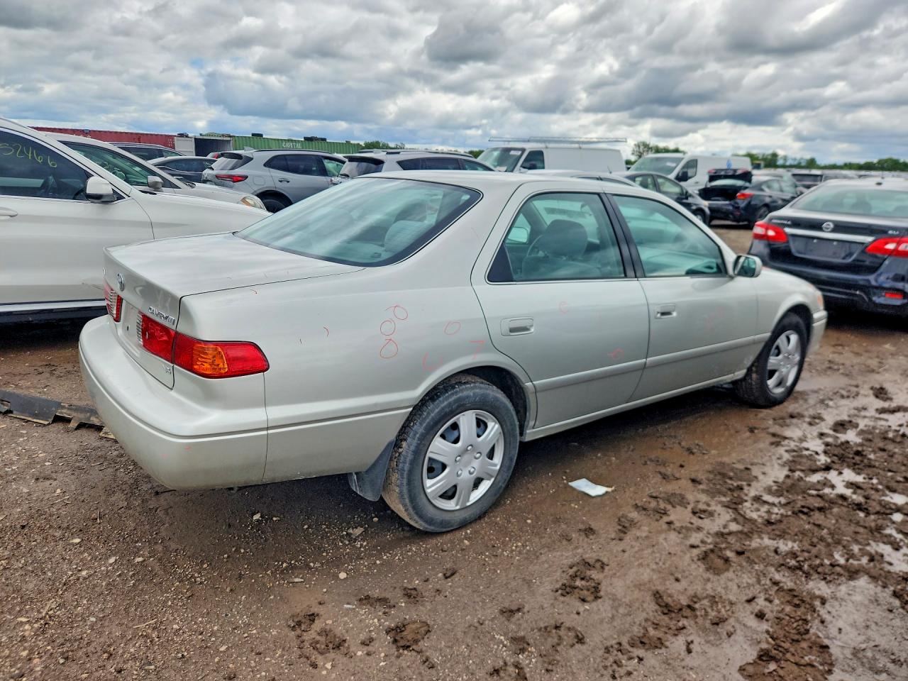 2000 Toyota Camry Le V6 Серый vin: 4T1BF22K3YU108159