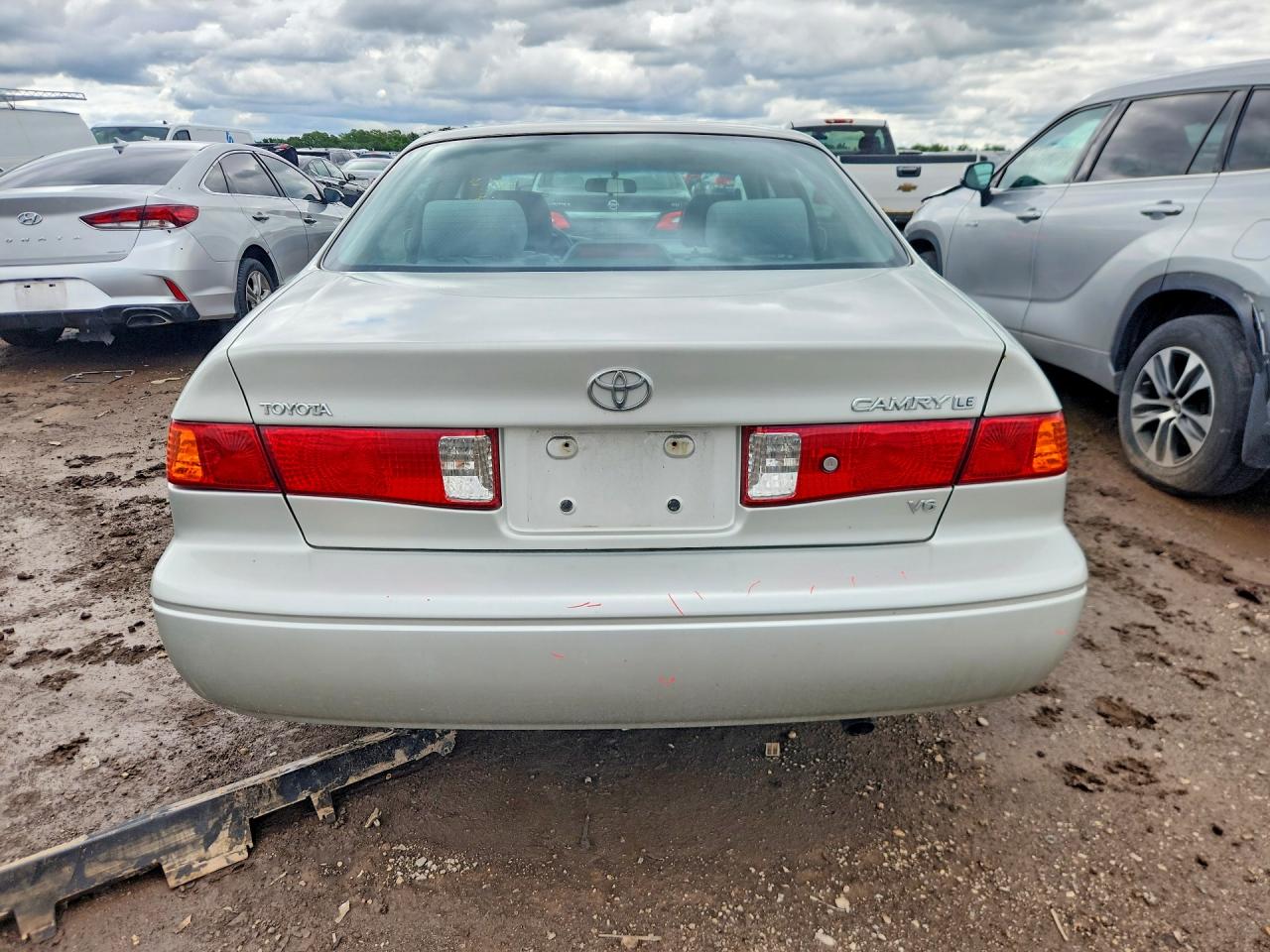 2000 Toyota Camry Le V6 Серый vin: 4T1BF22K3YU108159