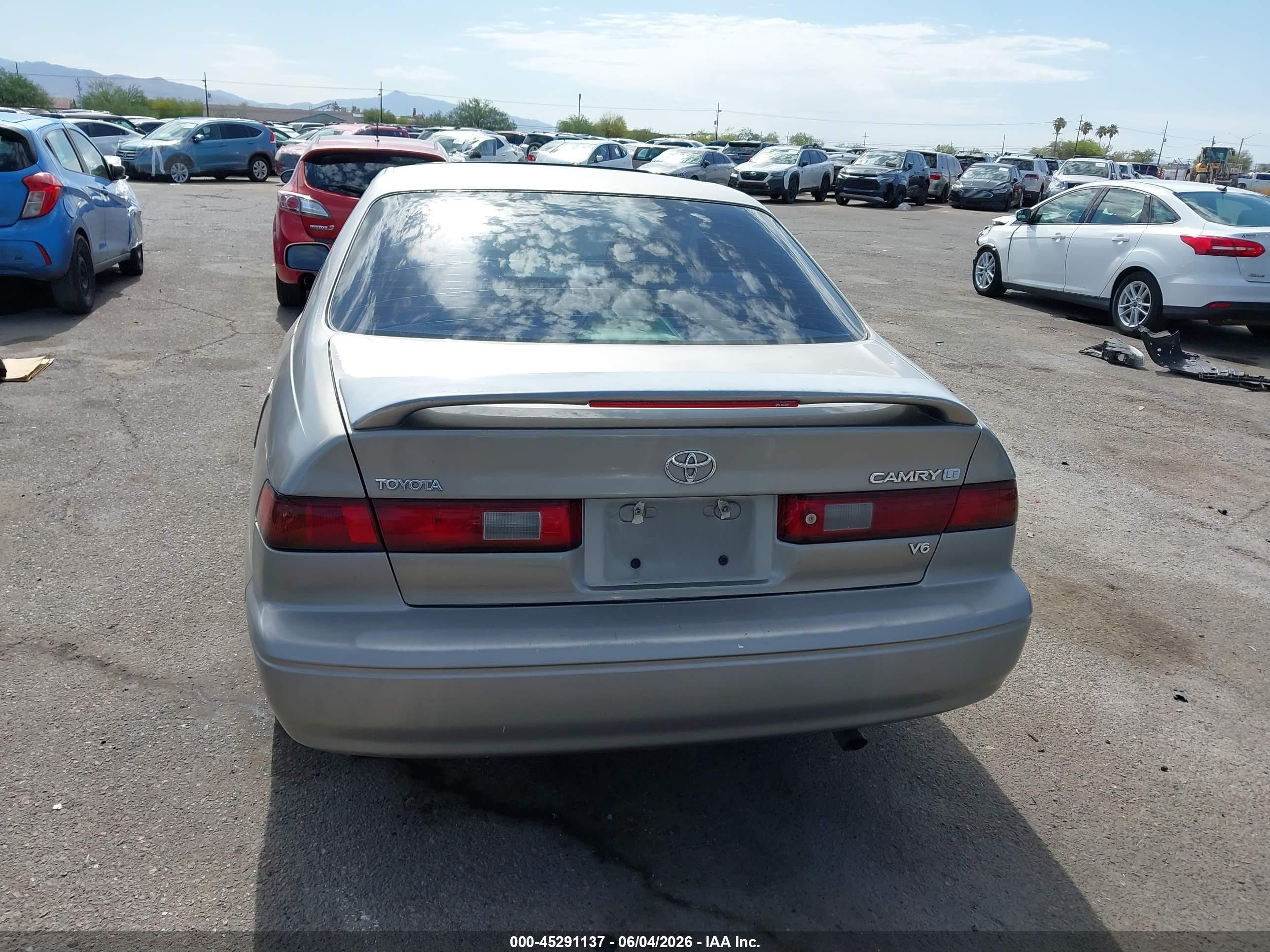 1997 Toyota Camry Le V6 Tan vin: 4T1BF22K4VU040336
