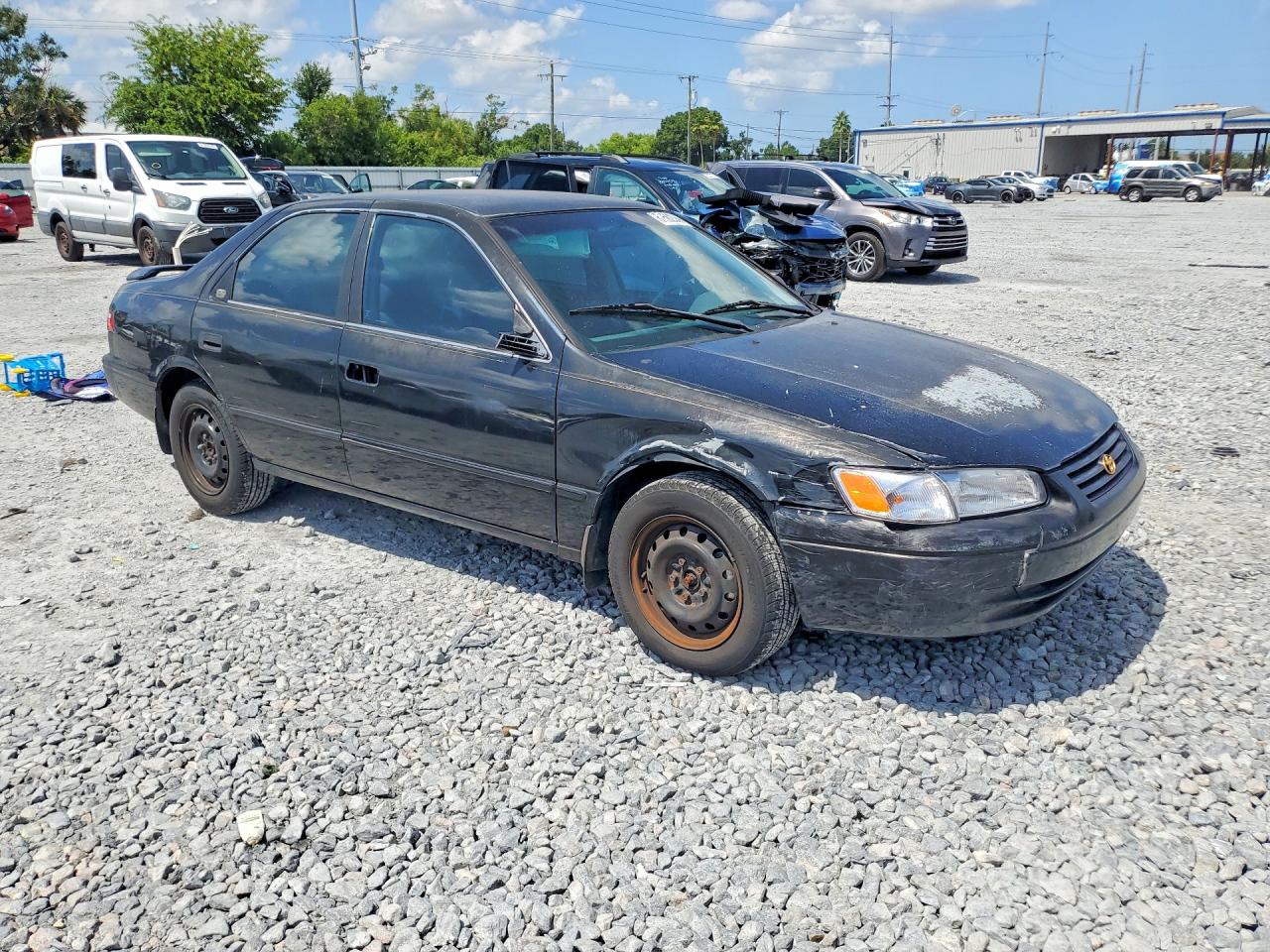 1998 Toyota Camry Le V6 Black vin: 4T1BF22K4WU043075