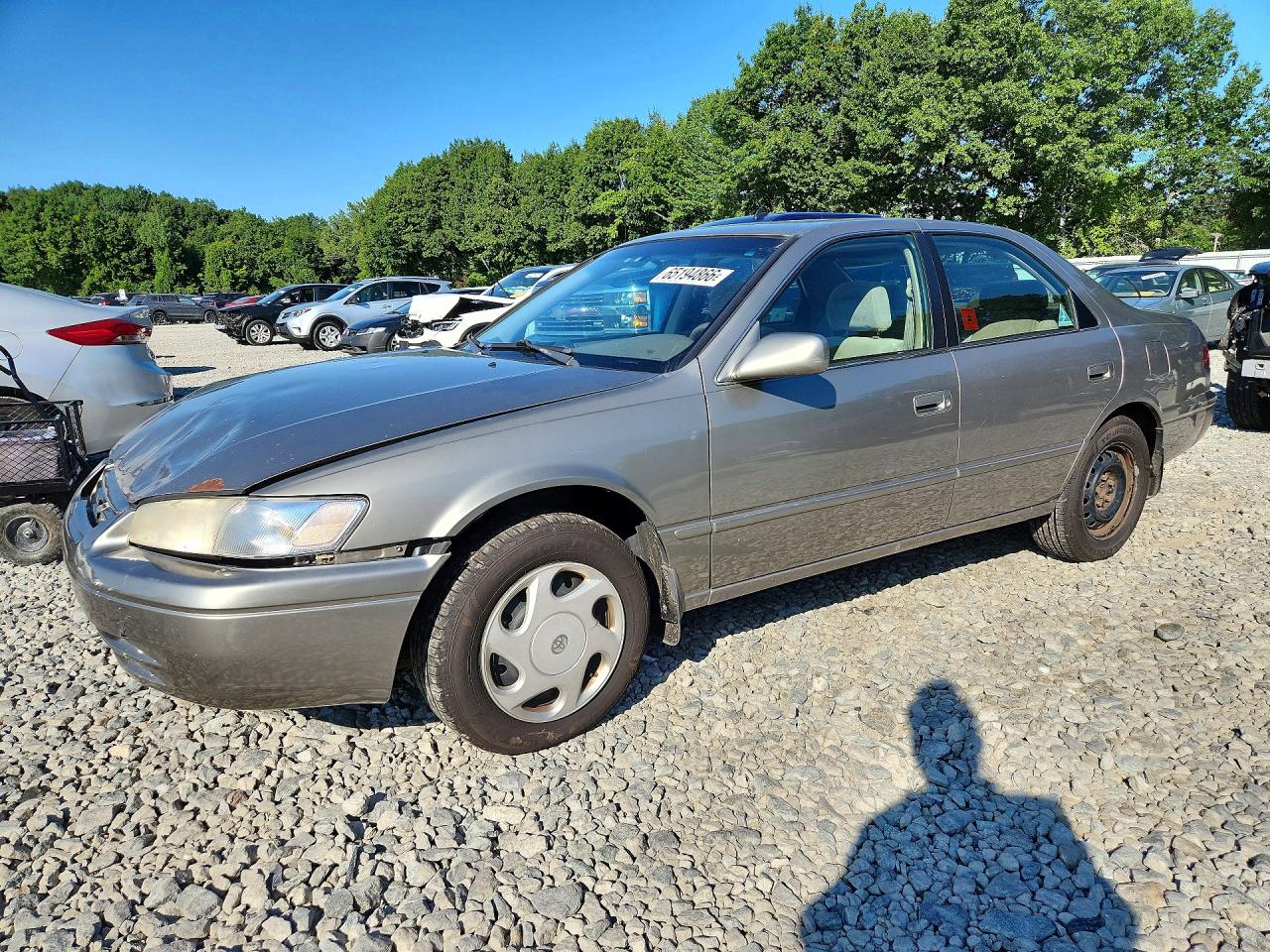 1998 Toyota Camry Le V6 Gray vin: 4T1BF22K4WU074360