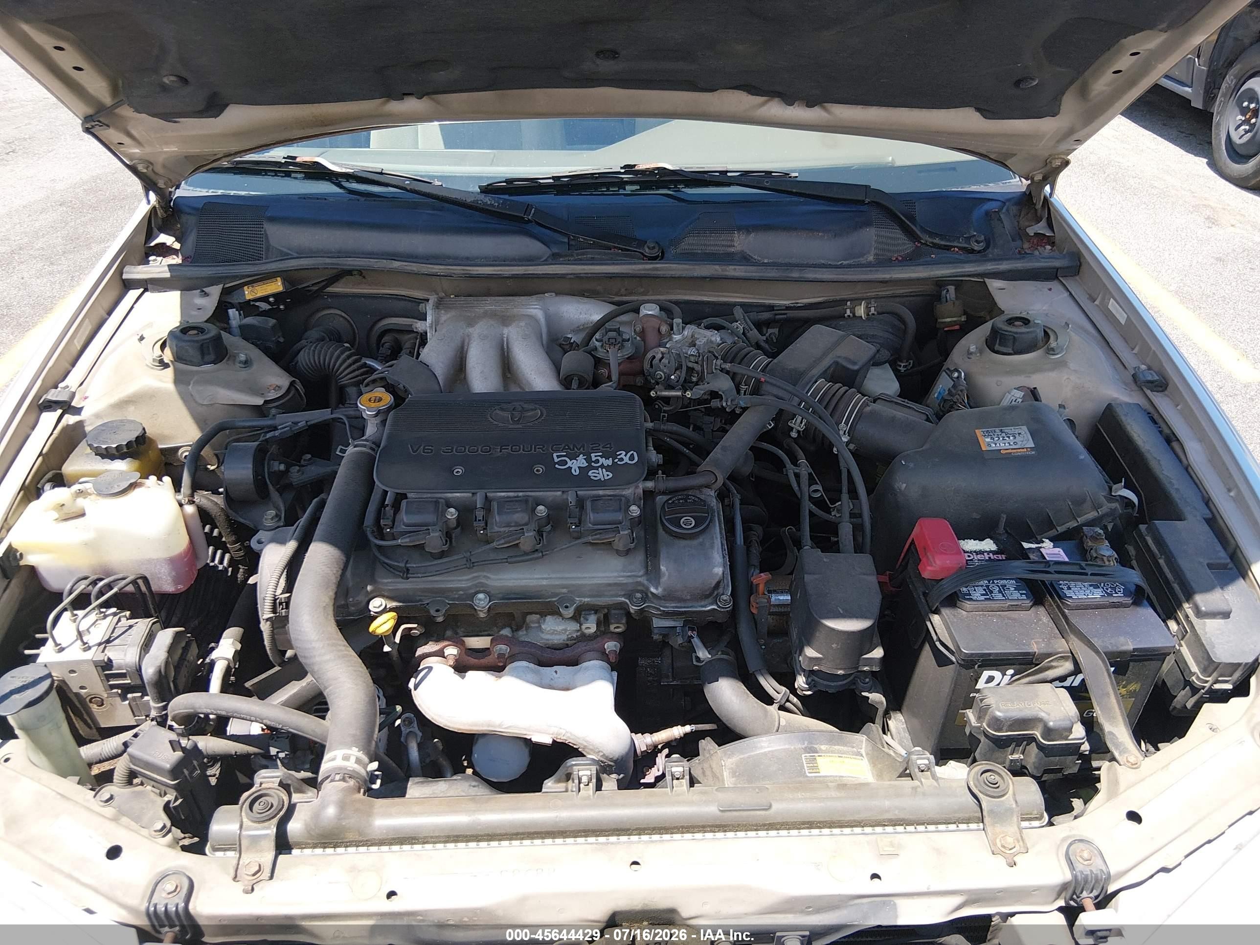 1999 Toyota Camry Le V6 Beige vin: 4T1BF22K4XU079219