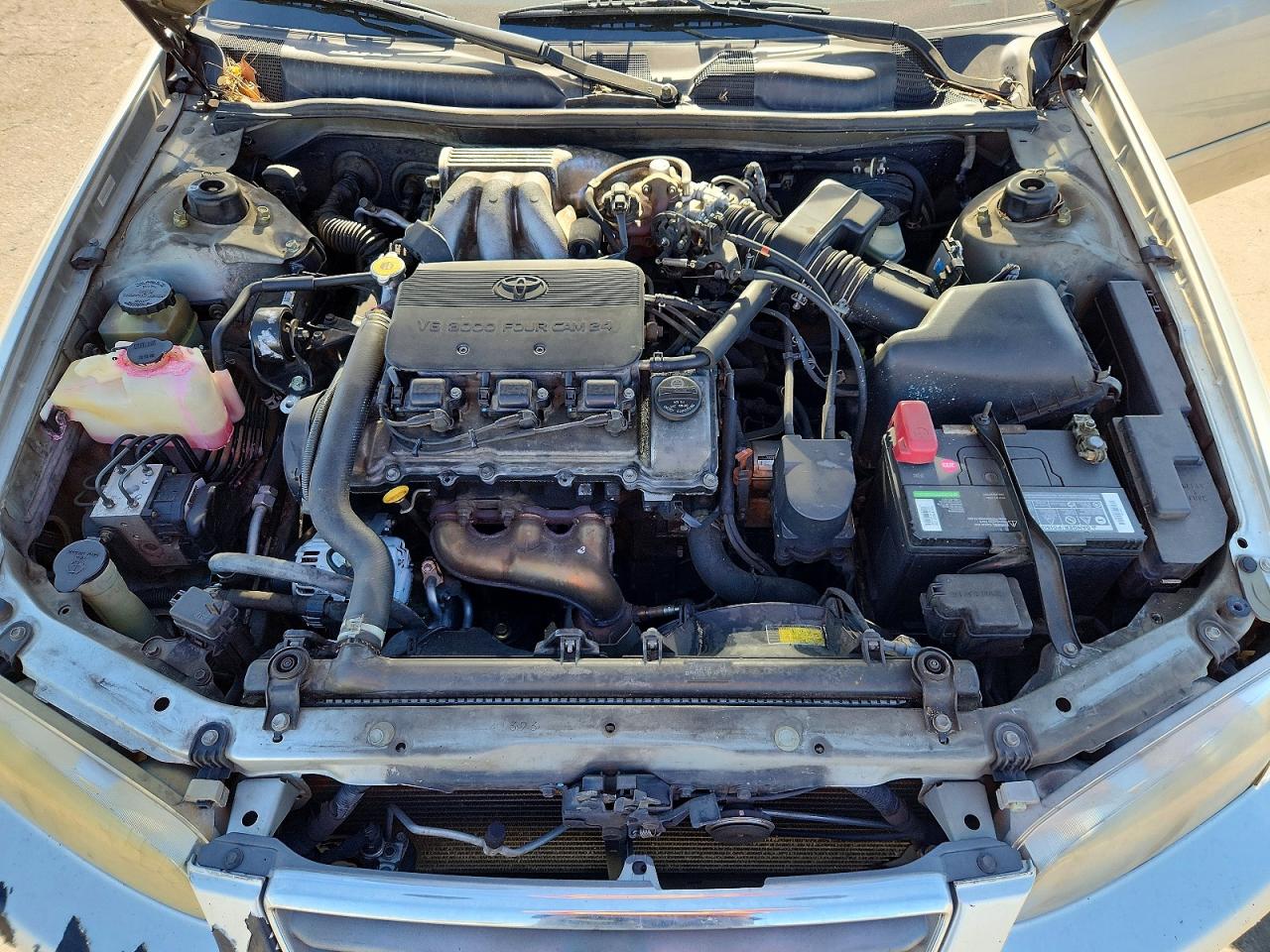 2000 Toyota Camry Le V6 Silver vin: 4T1BF22K4YU100720