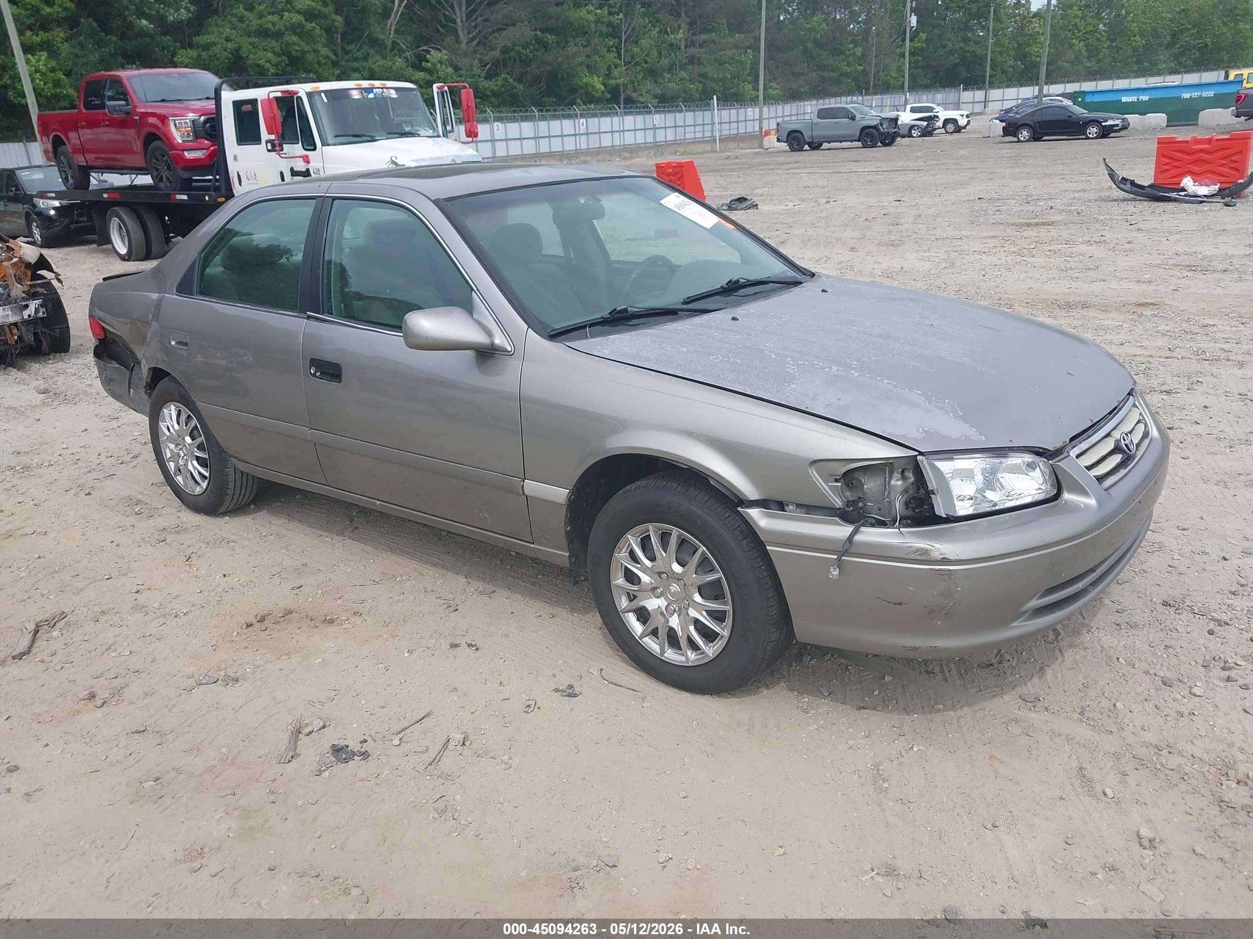 2001 Toyota Camry Le V6 Gray vin: 4T1BF22K51U122764