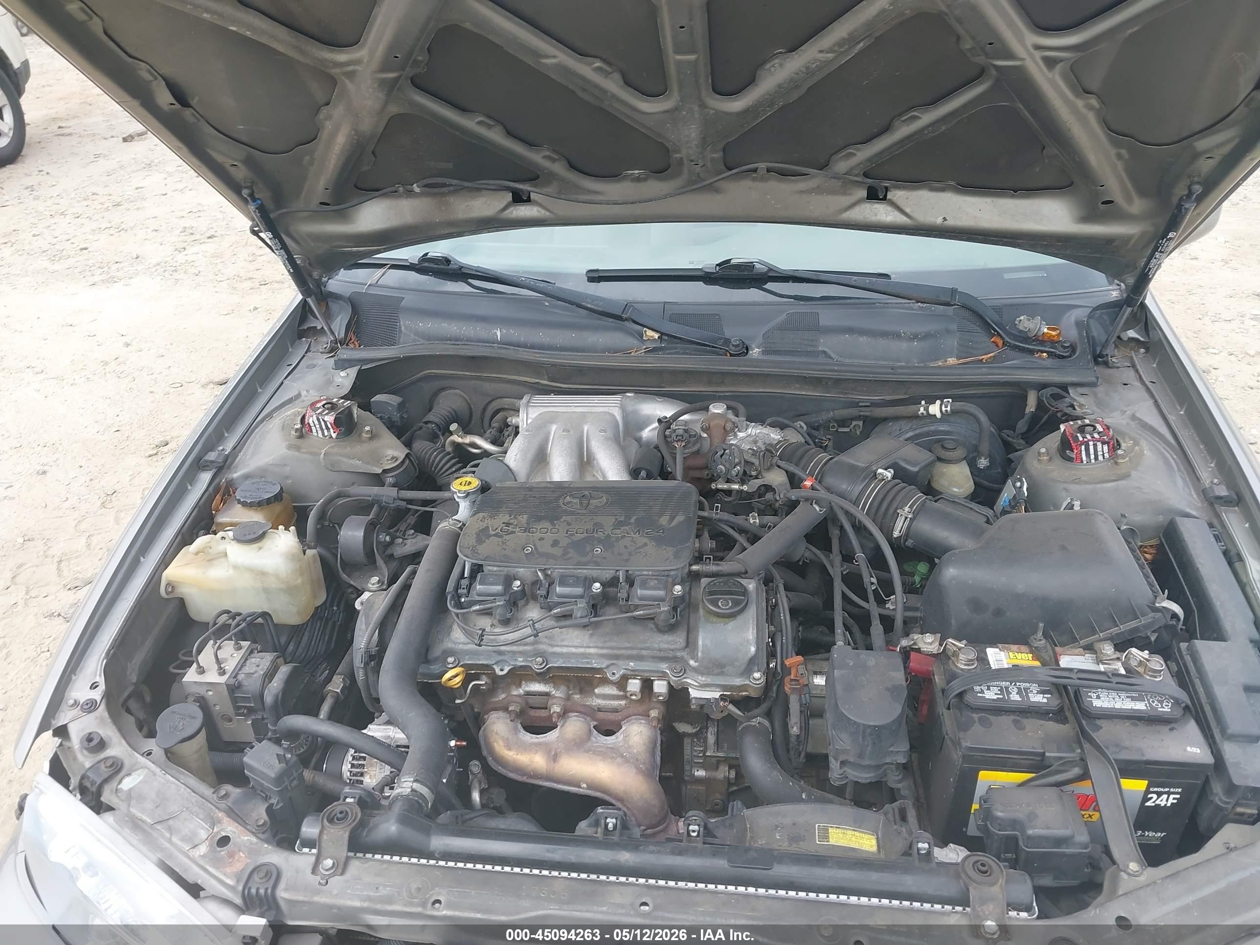 2001 Toyota Camry Le V6 Gray vin: 4T1BF22K51U122764