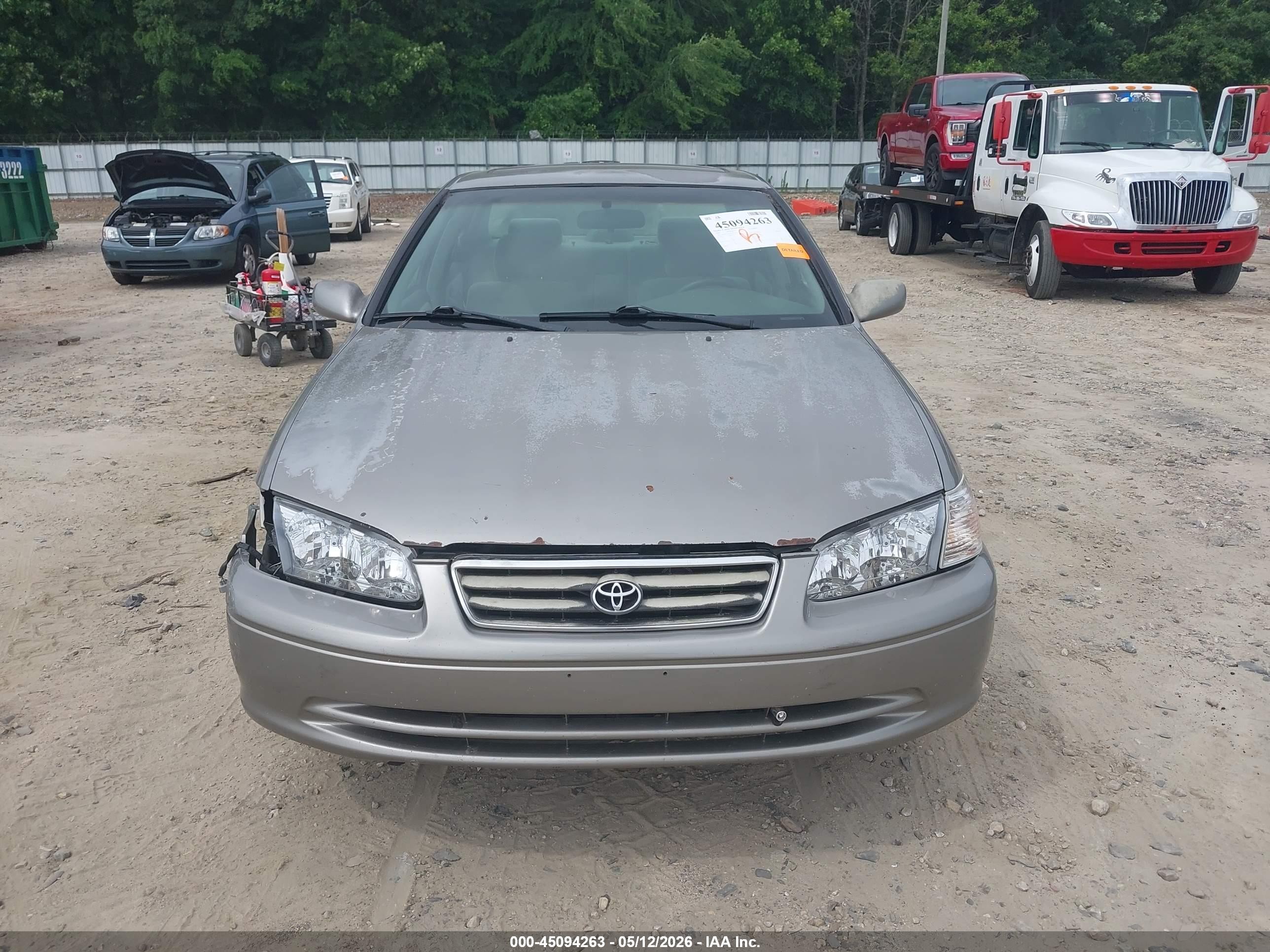 2001 Toyota Camry Le V6 Gray vin: 4T1BF22K51U122764