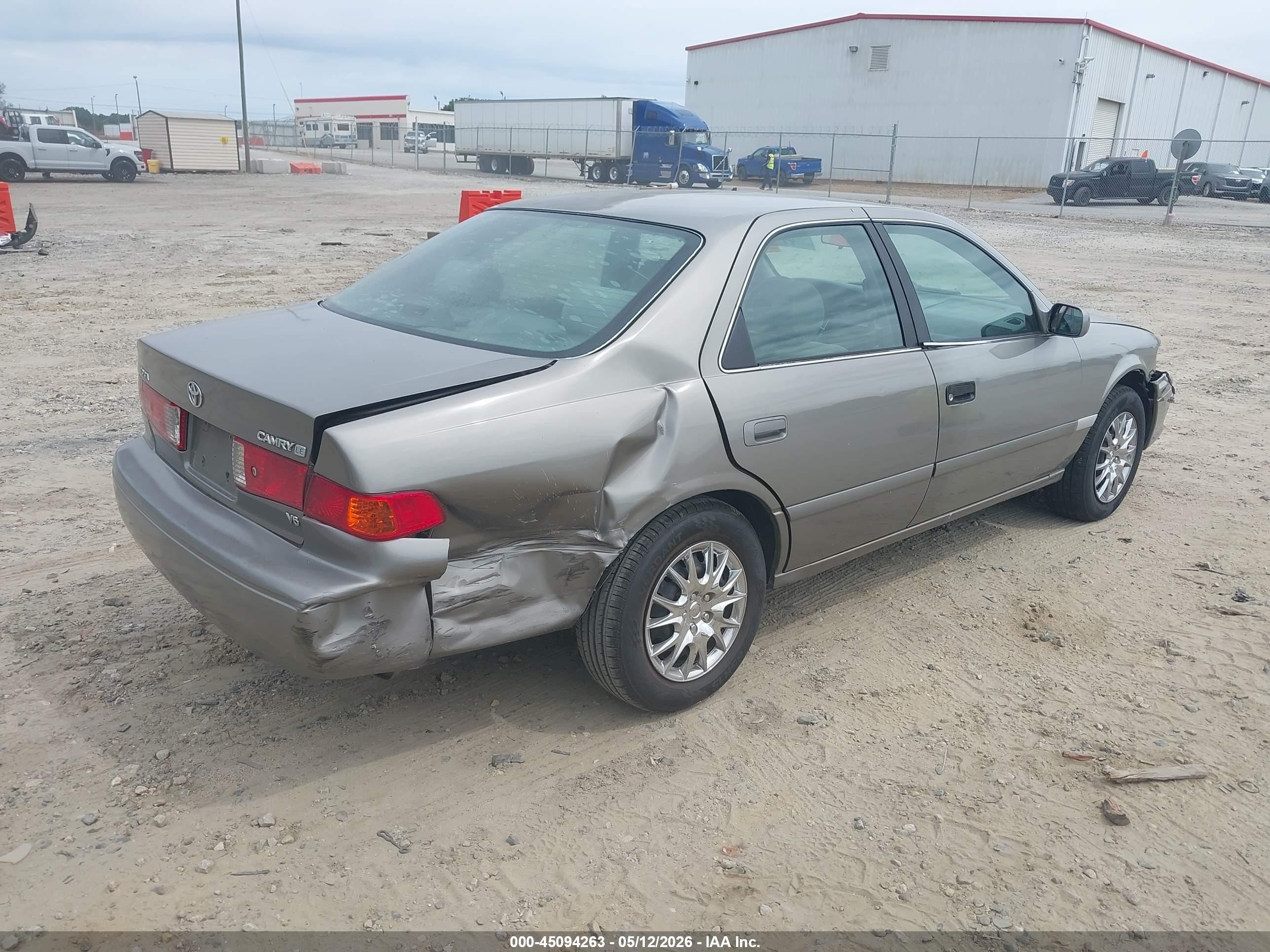 2001 Toyota Camry Le V6 Gray vin: 4T1BF22K51U122764