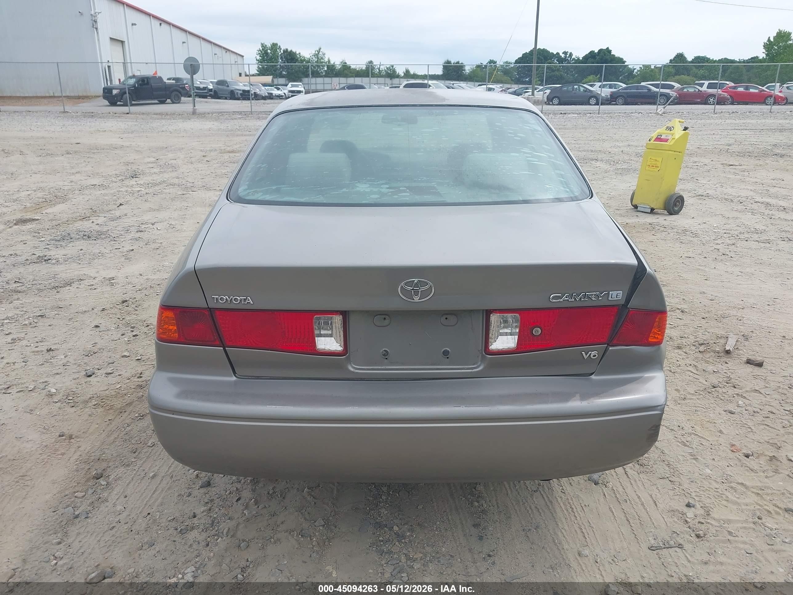 2001 Toyota Camry Le V6 Gray vin: 4T1BF22K51U122764