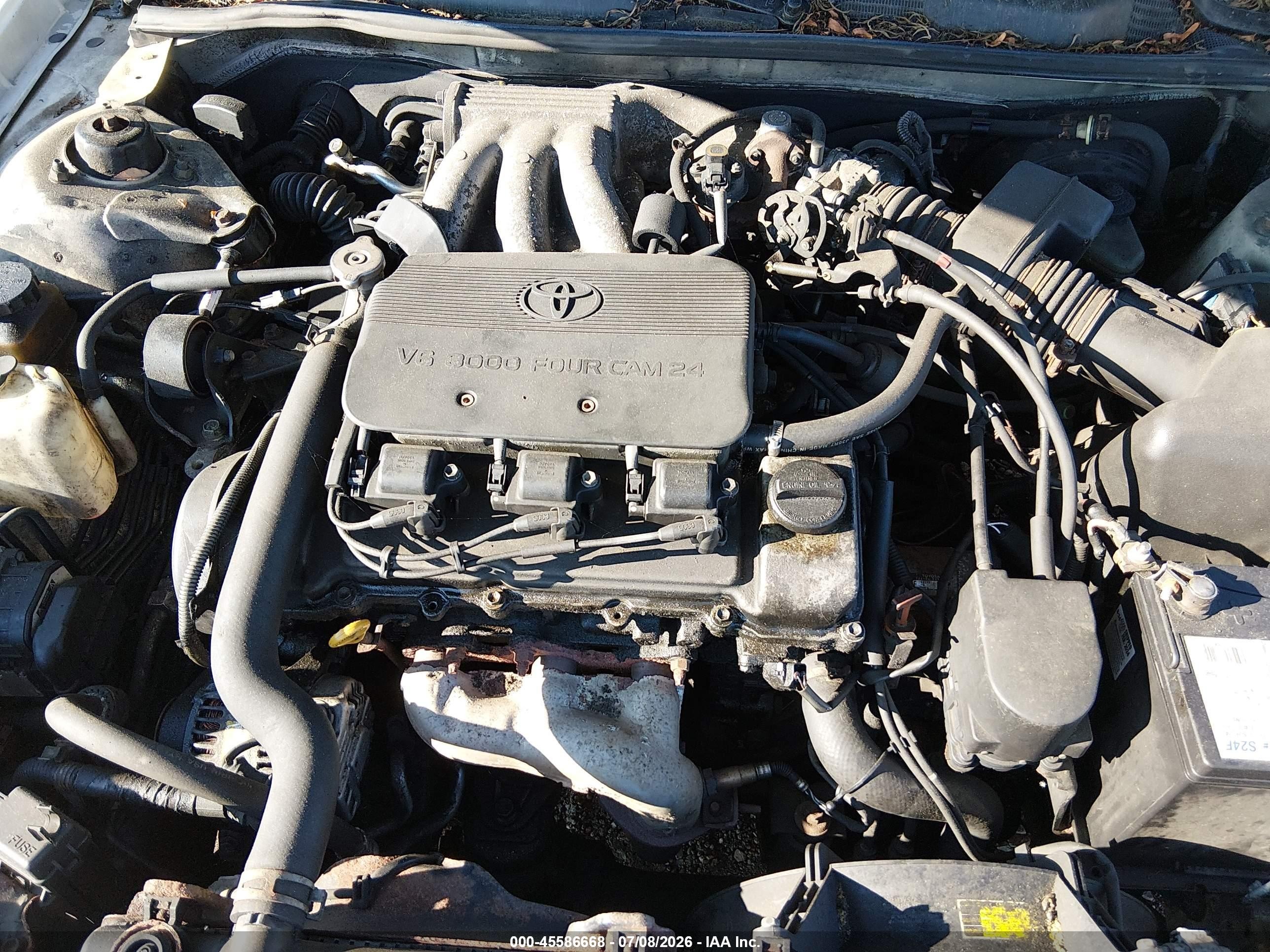 2000 Toyota Camry Le V6 White vin: 4T1BF22K5YU939145