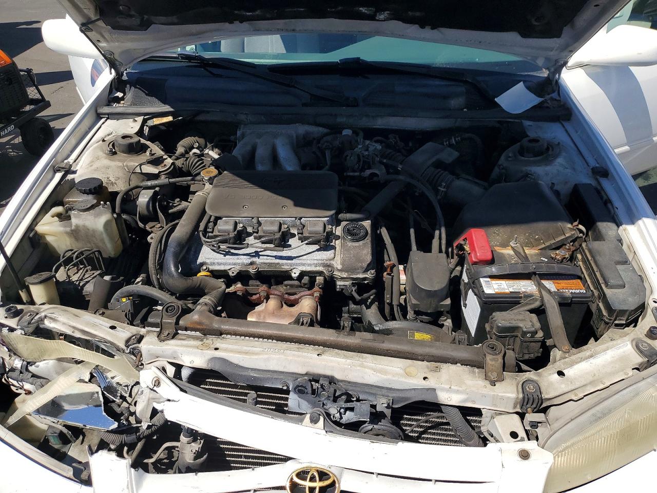 1999 Toyota Camry Le V6 White vin: 4T1BF22K6XU076936