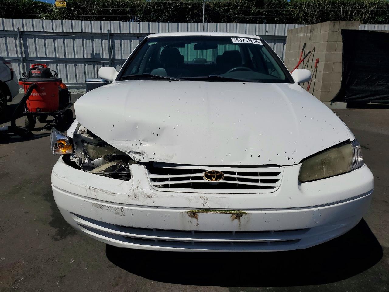 1999 Toyota Camry Le V6 White vin: 4T1BF22K6XU076936