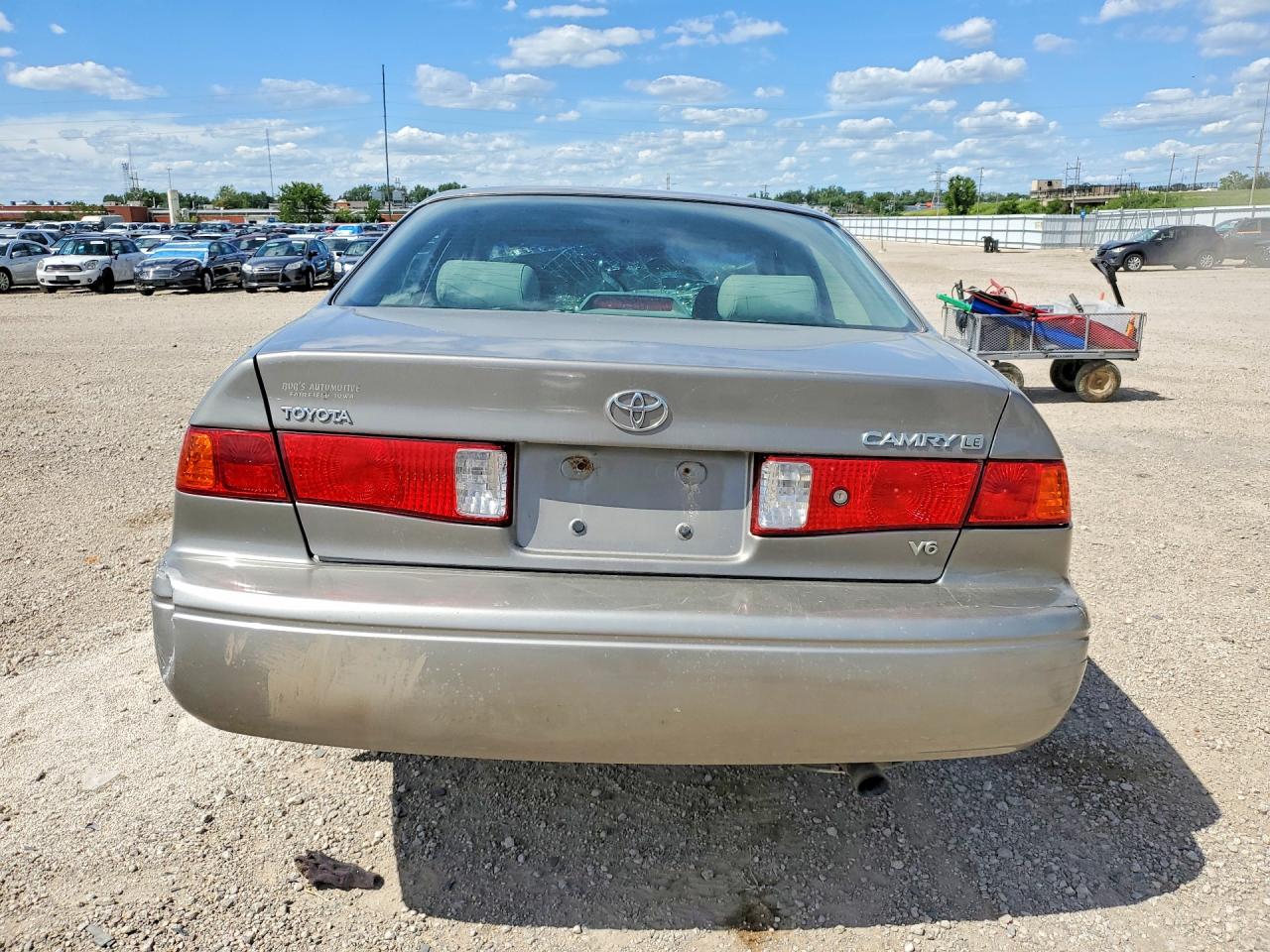 2001 Toyota Camry Le V6 Желто-коричневый vin: 4T1BF22K71U116142