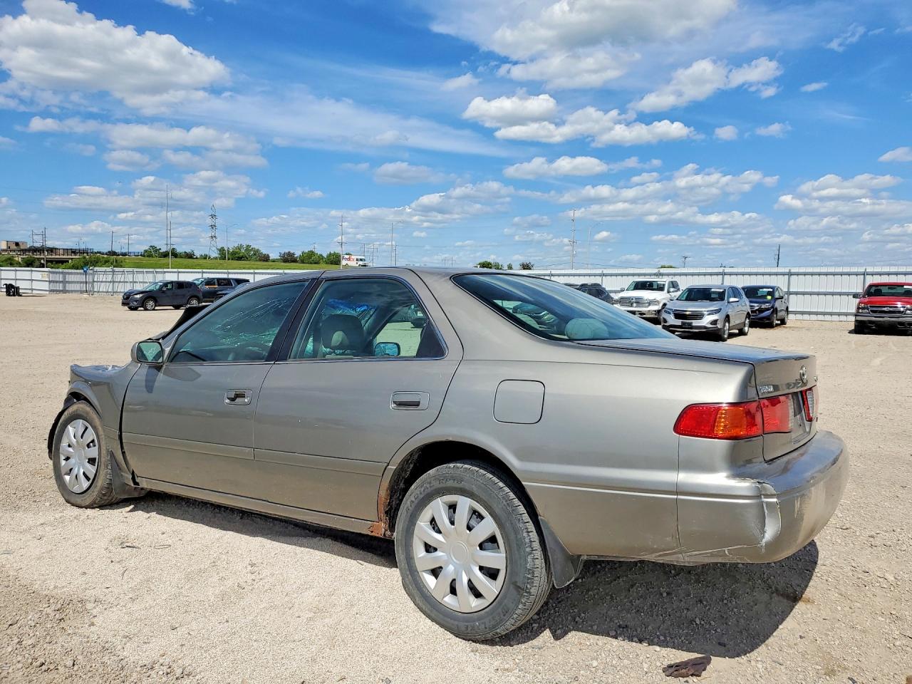 2001 Toyota Camry Le V6 Желто-коричневый vin: 4T1BF22K71U116142