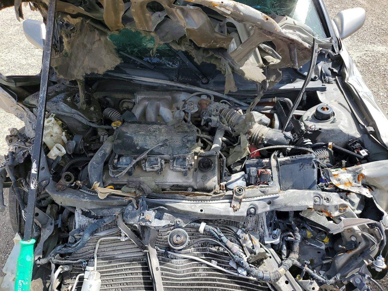 2001 Toyota Camry Le V6 Желто-коричневый vin: 4T1BF22K71U116142
