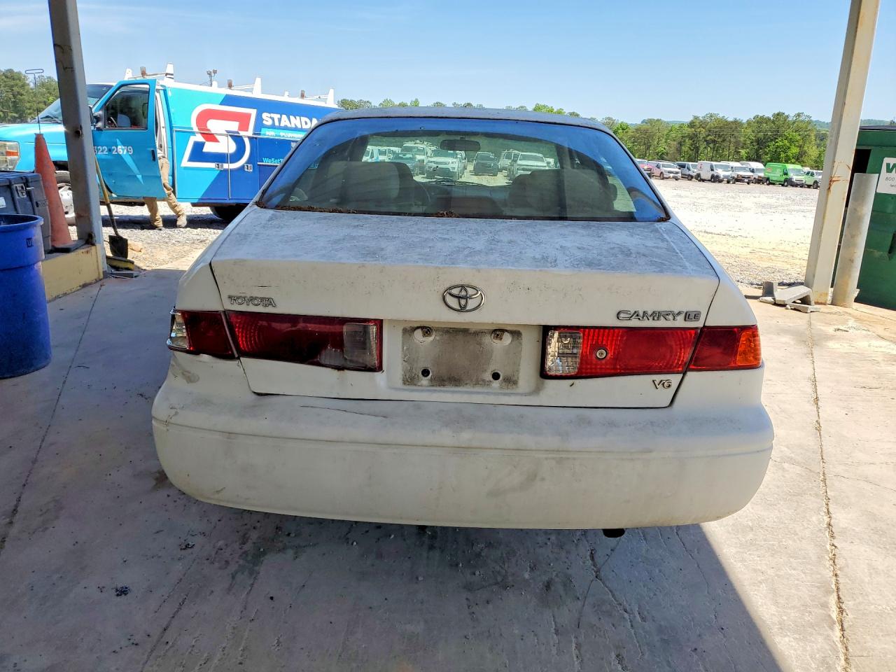 2001 Toyota Camry Le Белый vin: 4T1BF22K71U964179