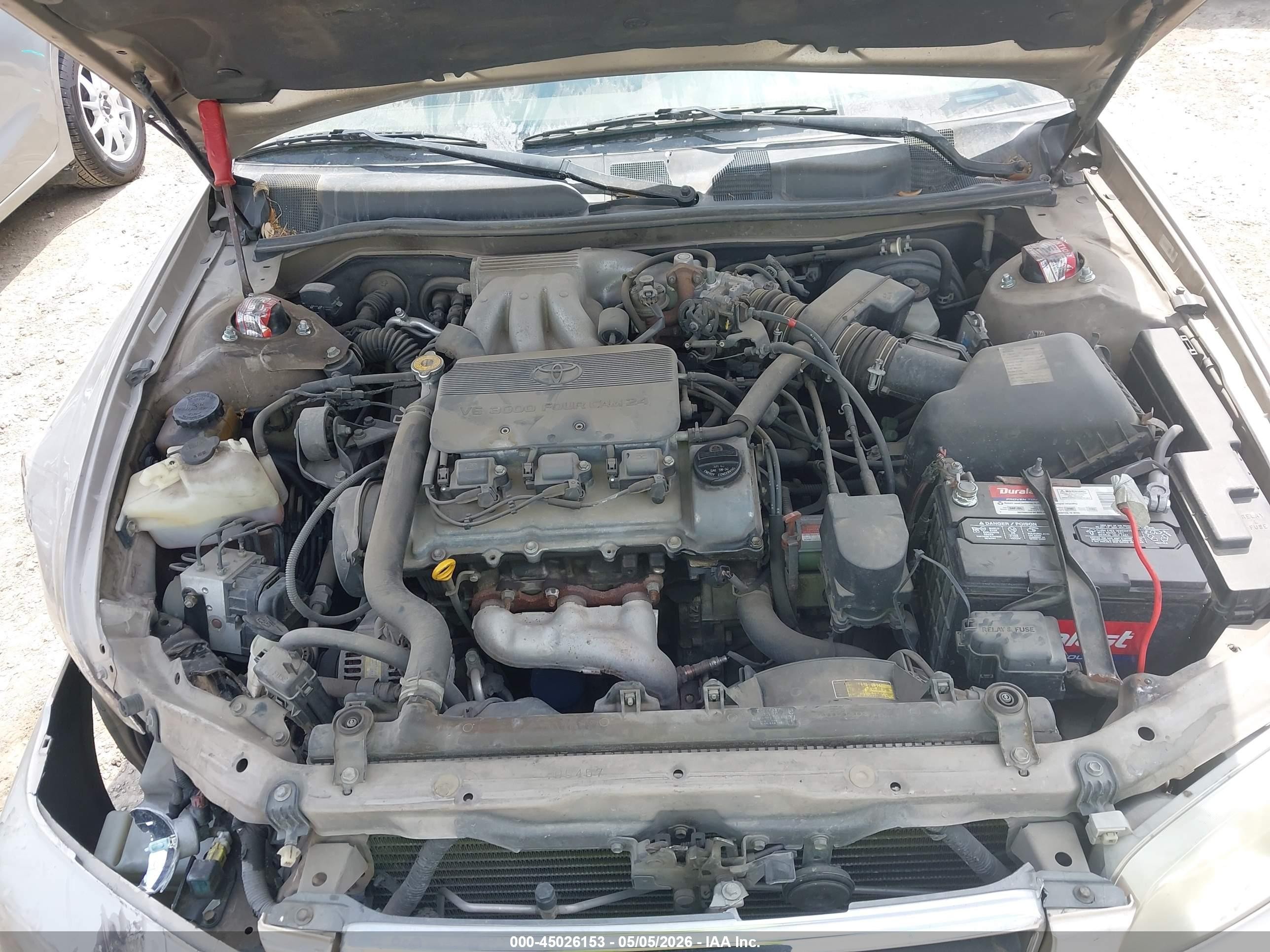 2000 Toyota Camry Le V6 Gold vin: 4T1BF22K7YU097893
