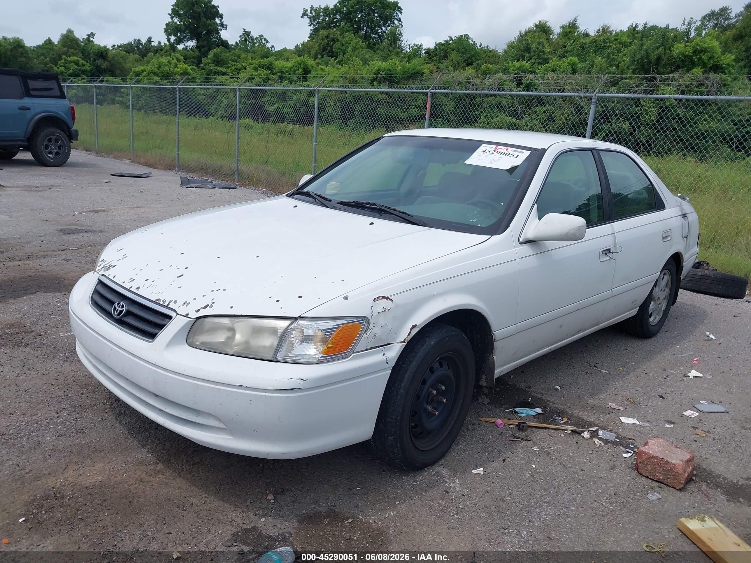 2000 Toyota Camry Le V6 Белый vin: 4T1BF22K7YU948574