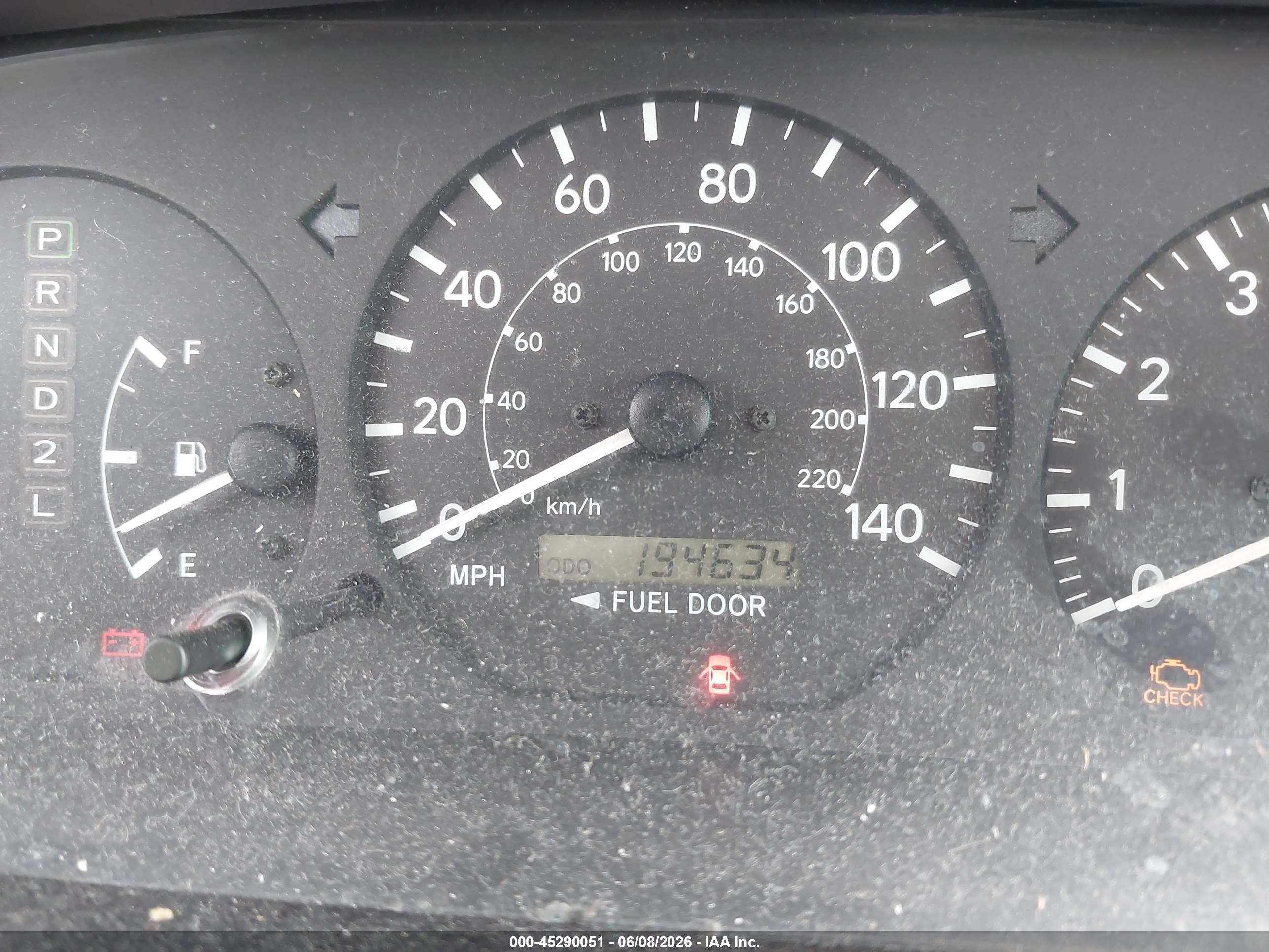 2000 Toyota Camry Le V6 Белый vin: 4T1BF22K7YU948574